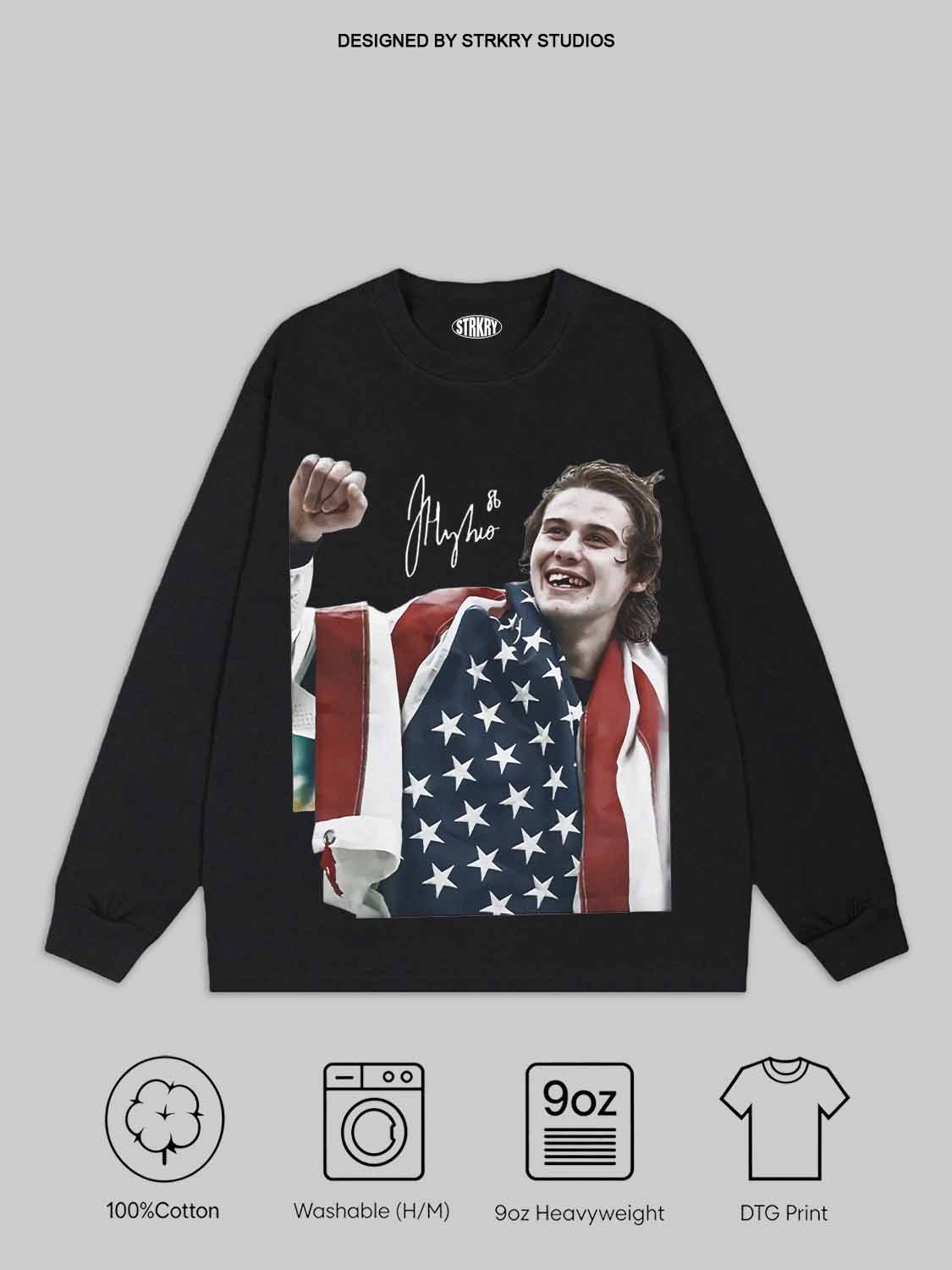 Jack Hughes middle finger TEE 3.0