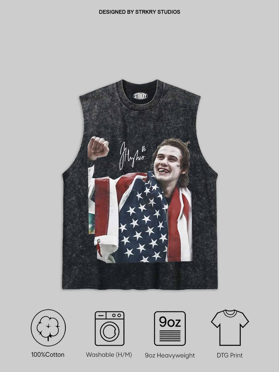 Jack Hughes middle finger TEE 3.0