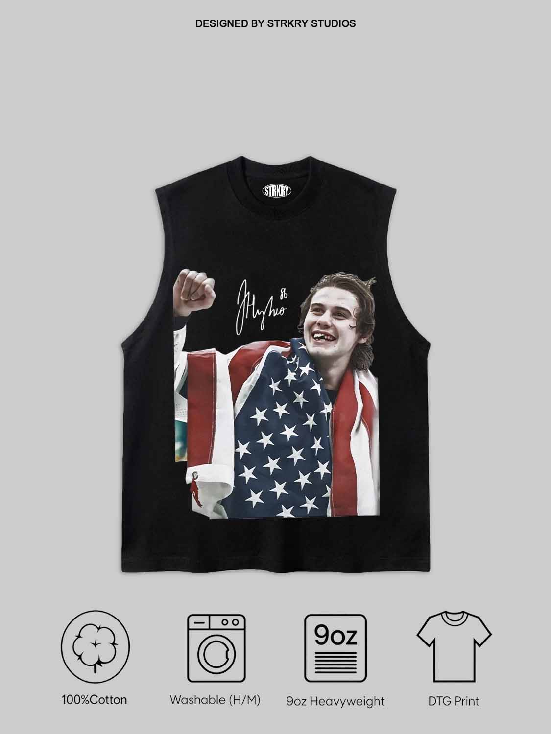 Jack Hughes middle finger TEE 3.0