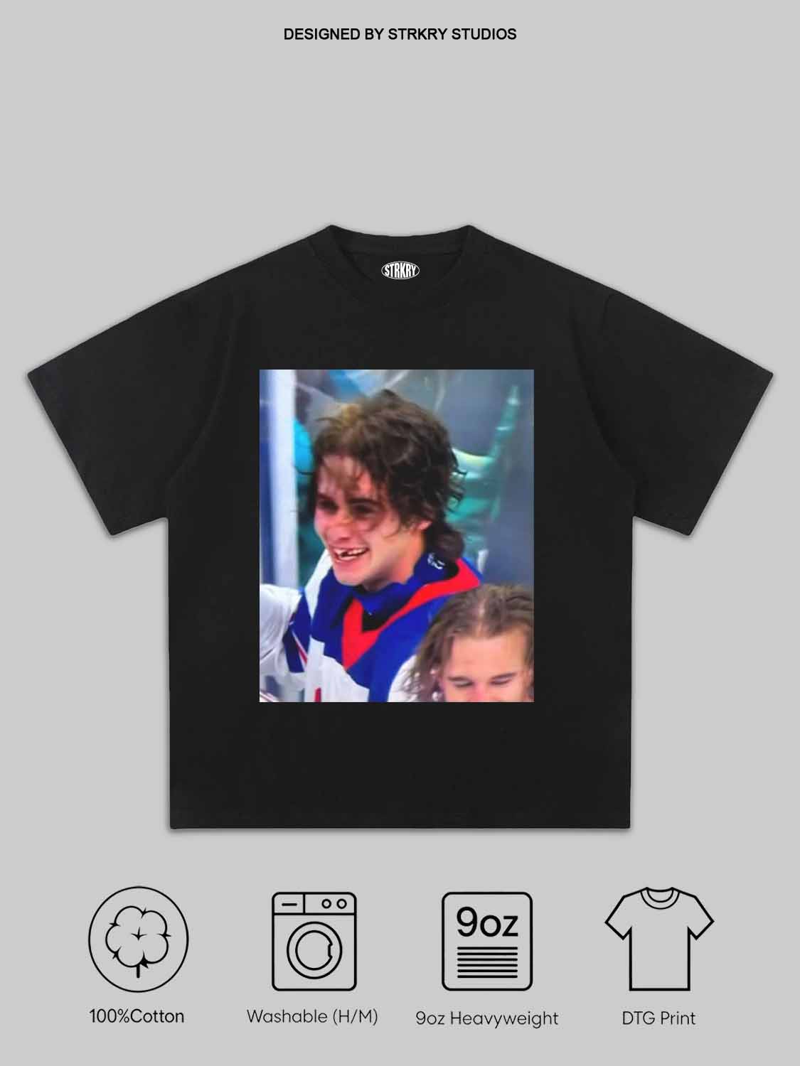 Jack Hughes middle finger TEE 4.0