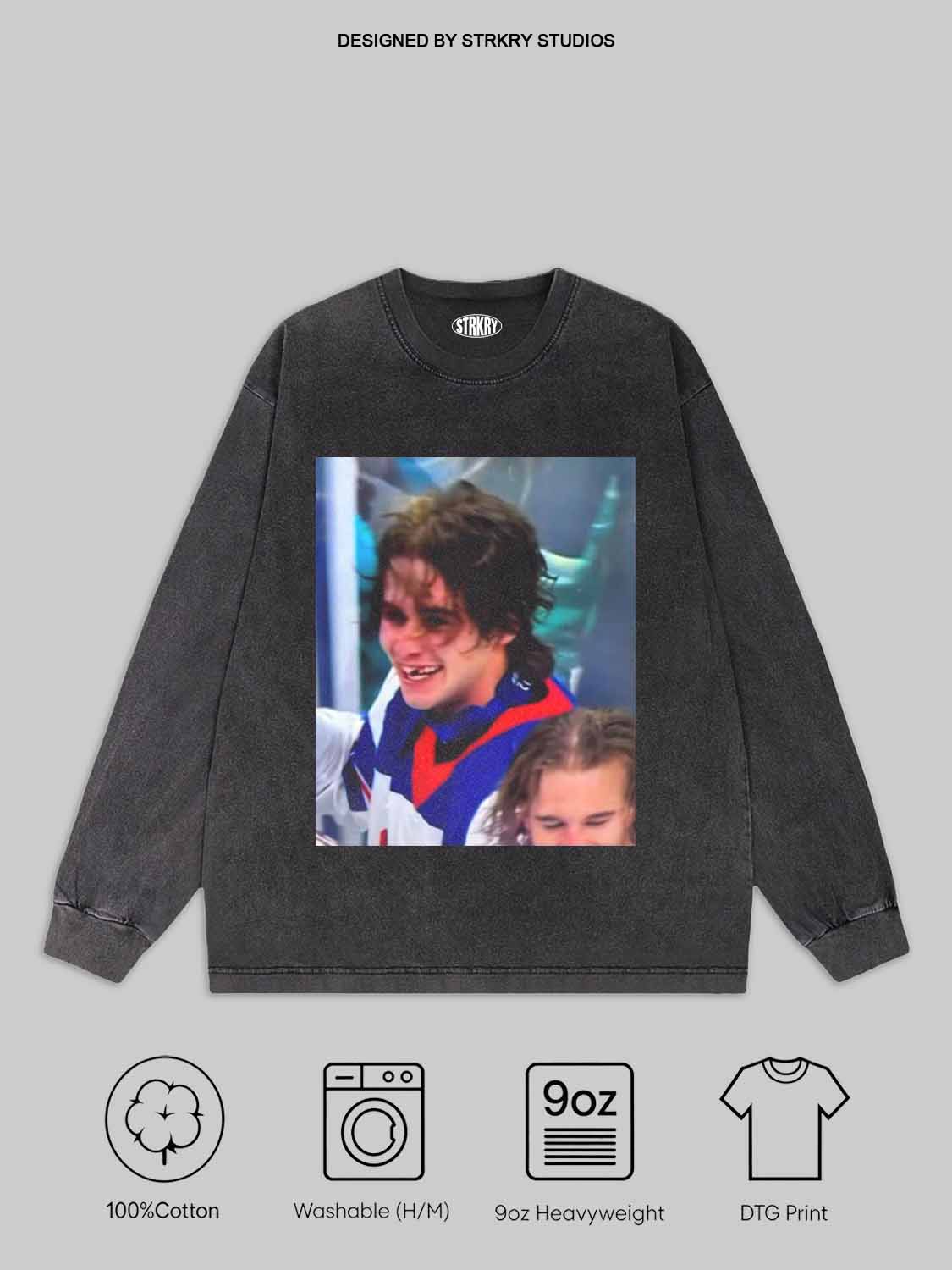 Jack Hughes middle finger TEE 4.0