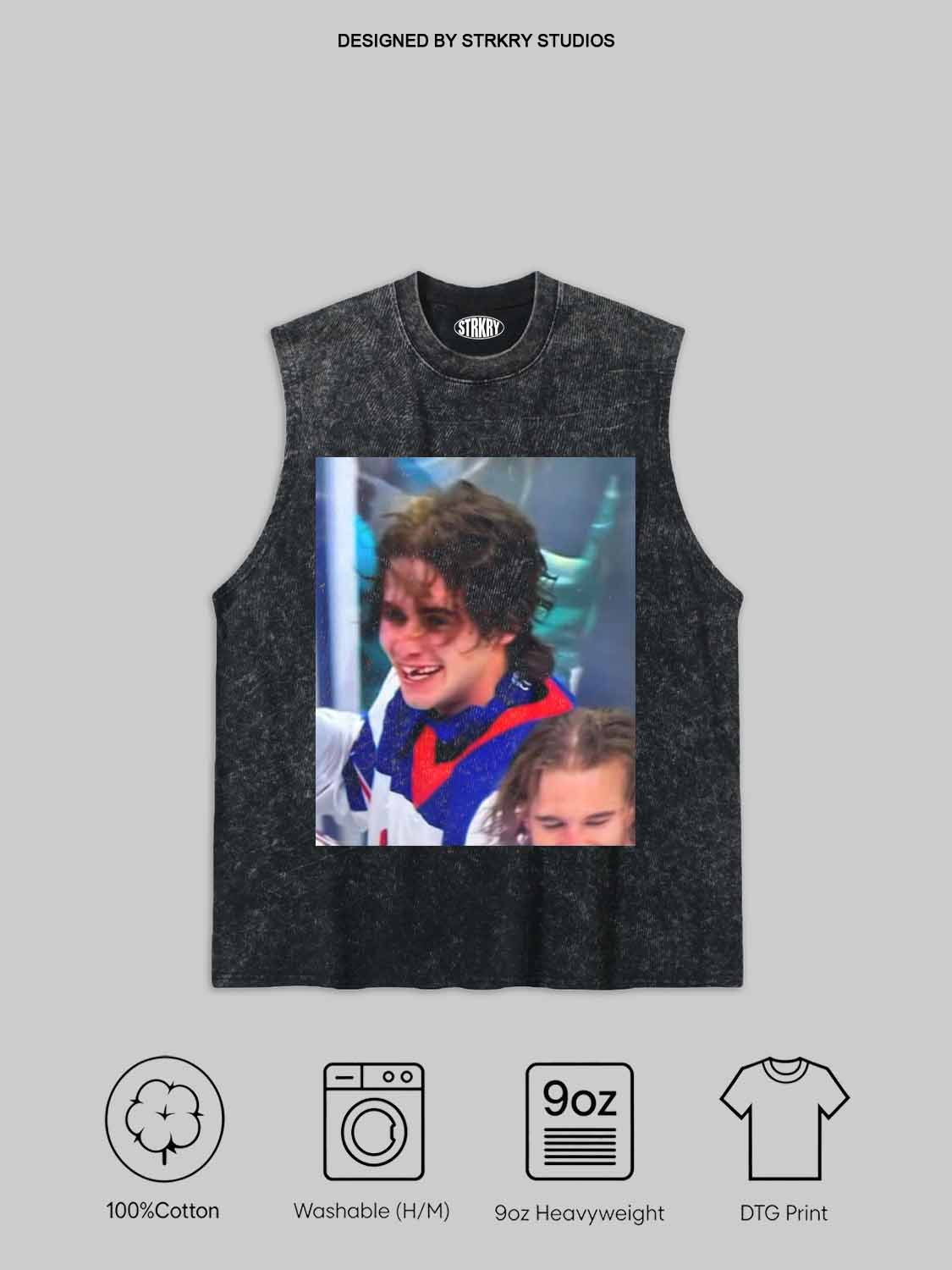 Jack Hughes middle finger TEE 4.0