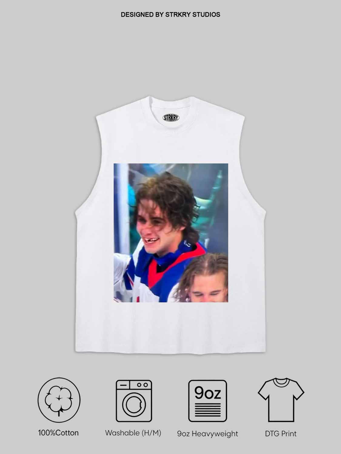 Jack Hughes middle finger TEE 4.0