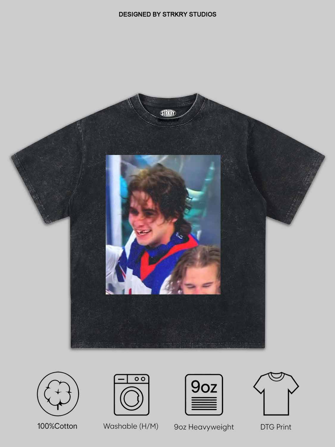 Jack Hughes middle finger TEE 4.0