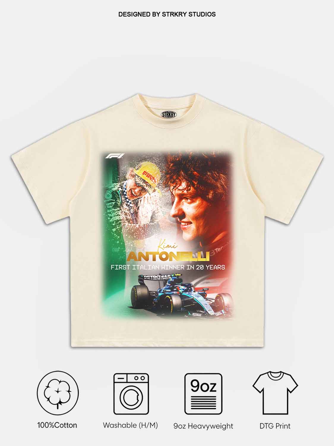 KIMI ANTONELLI IS AN F1 GRAND PRIX WINNER  TEE