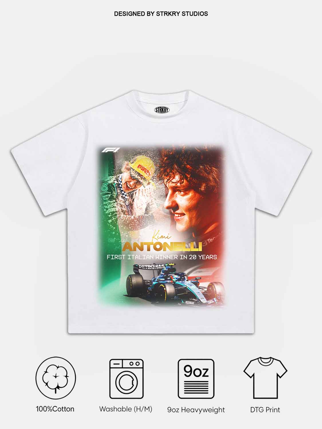 KIMI ANTONELLI IS AN F1 GRAND PRIX WINNER  TEE