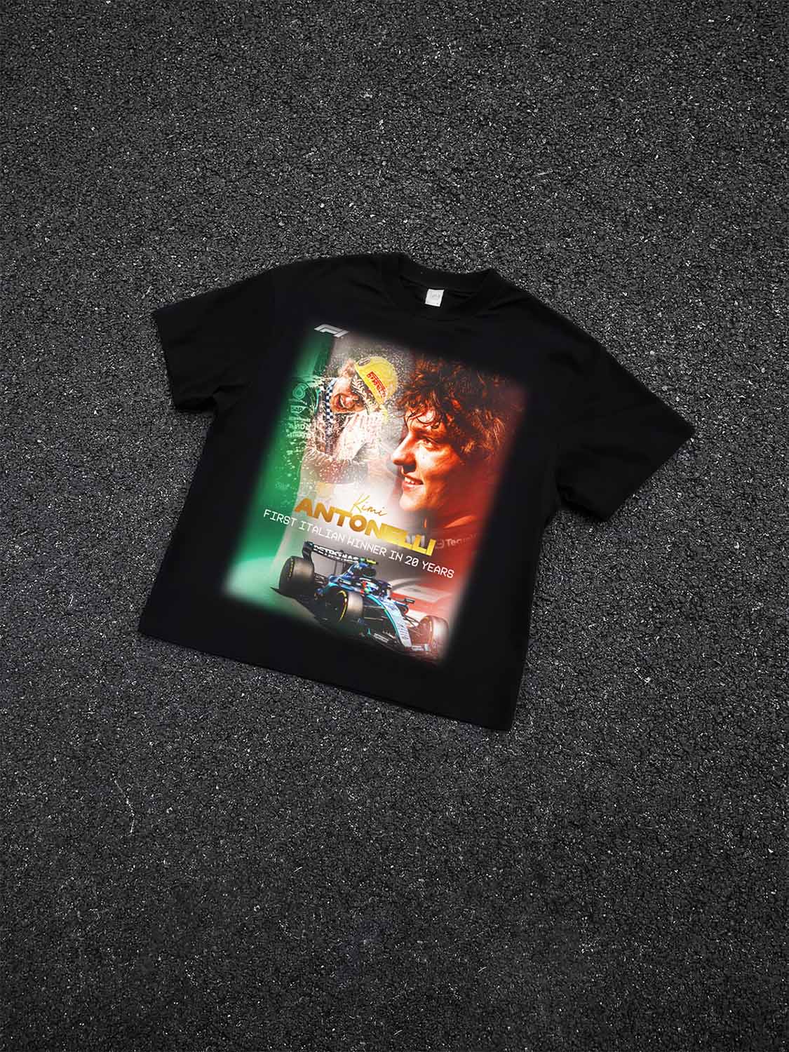 KIMI ANTONELLI IS AN F1 GRAND PRIX WINNER  TEE