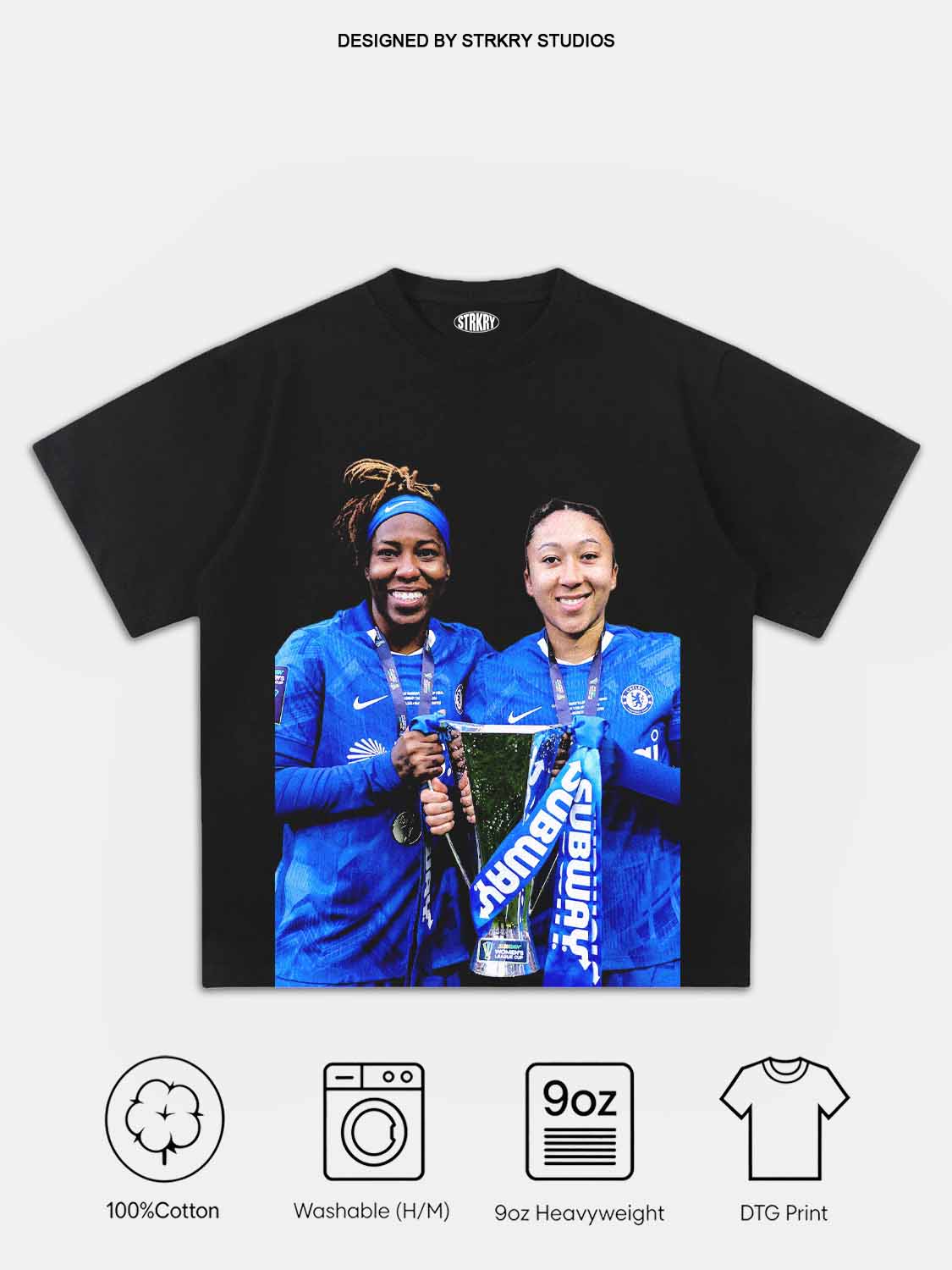 Kadeisha Buchanan&Lauren James   TEE
