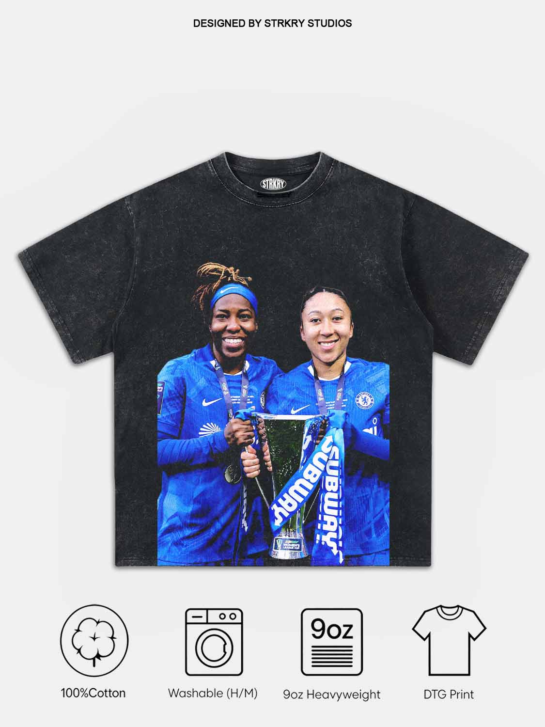 Kadeisha Buchanan&Lauren James   TEE