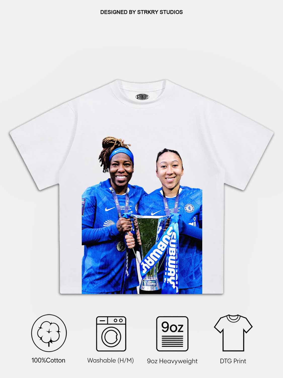 Kadeisha Buchanan&Lauren James   TEE