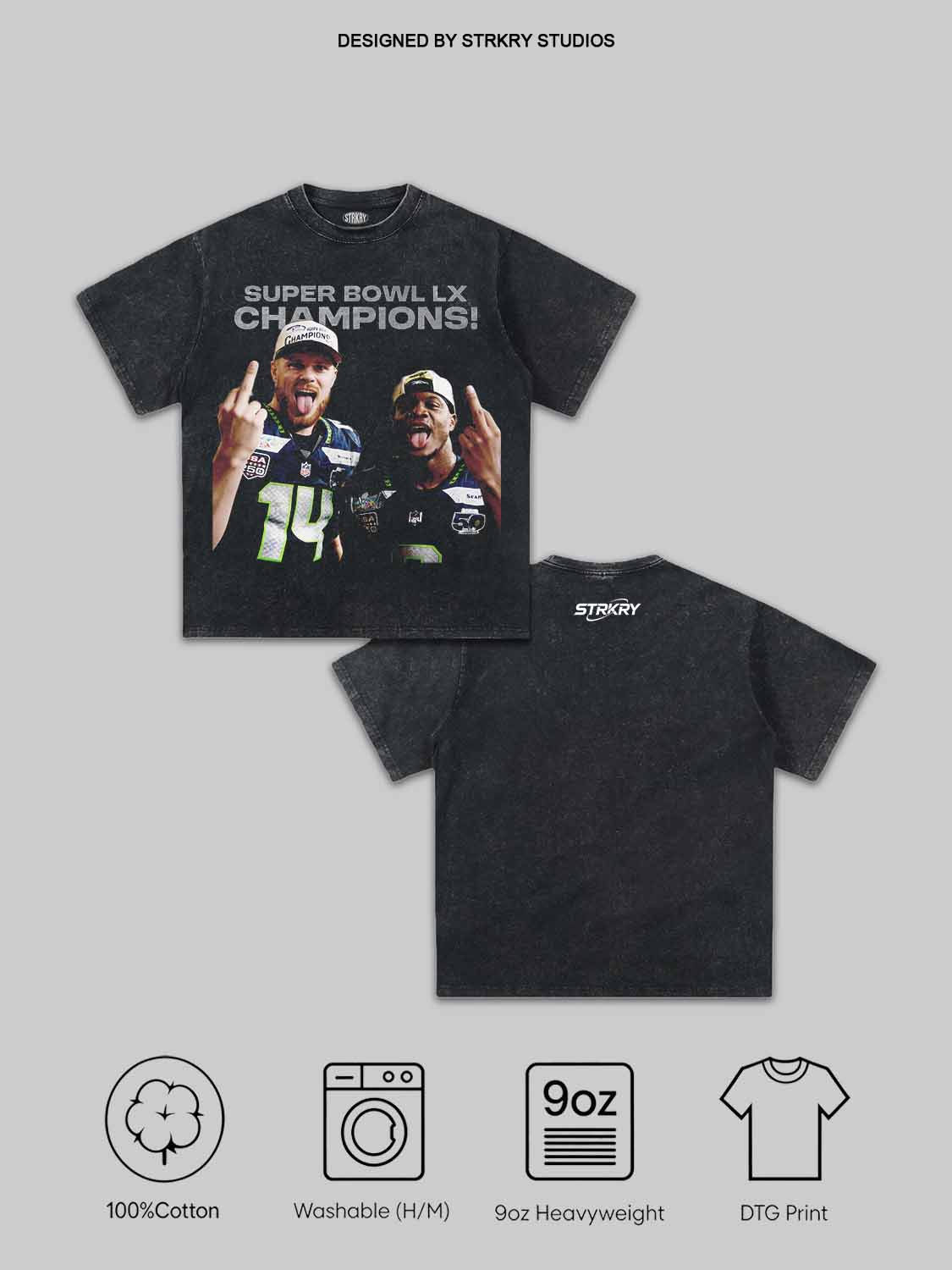 Kenneth Walker III & Sam Darnold