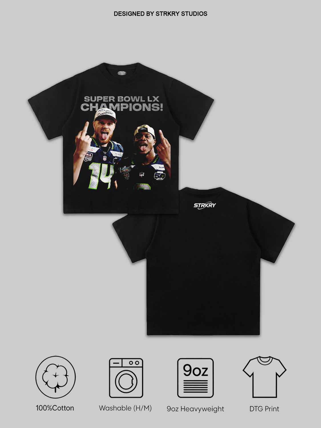 Kenneth Walker III & Sam Darnold