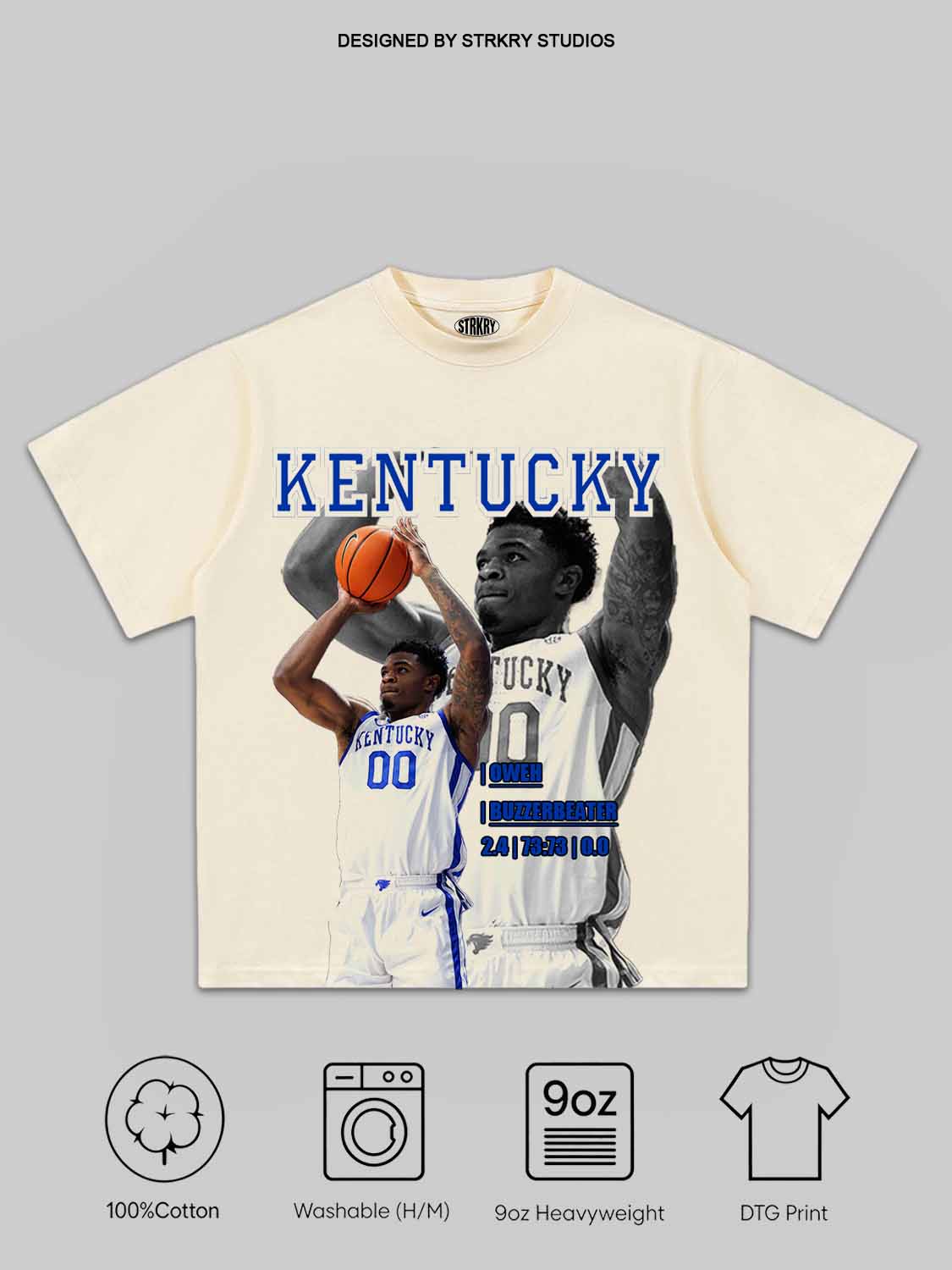 Kentucky Wildcats Otega Oweh V1 Tee