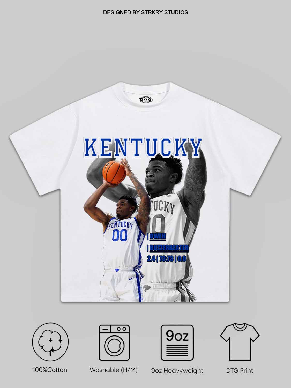 Kentucky Wildcats Otega Oweh V1 Tee