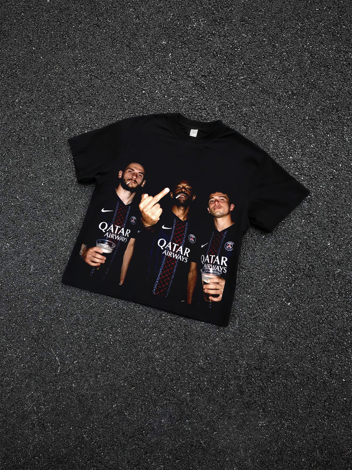 Khvicha Kvaratskhelia And Joao Neves And Ousmane Dembele Tee