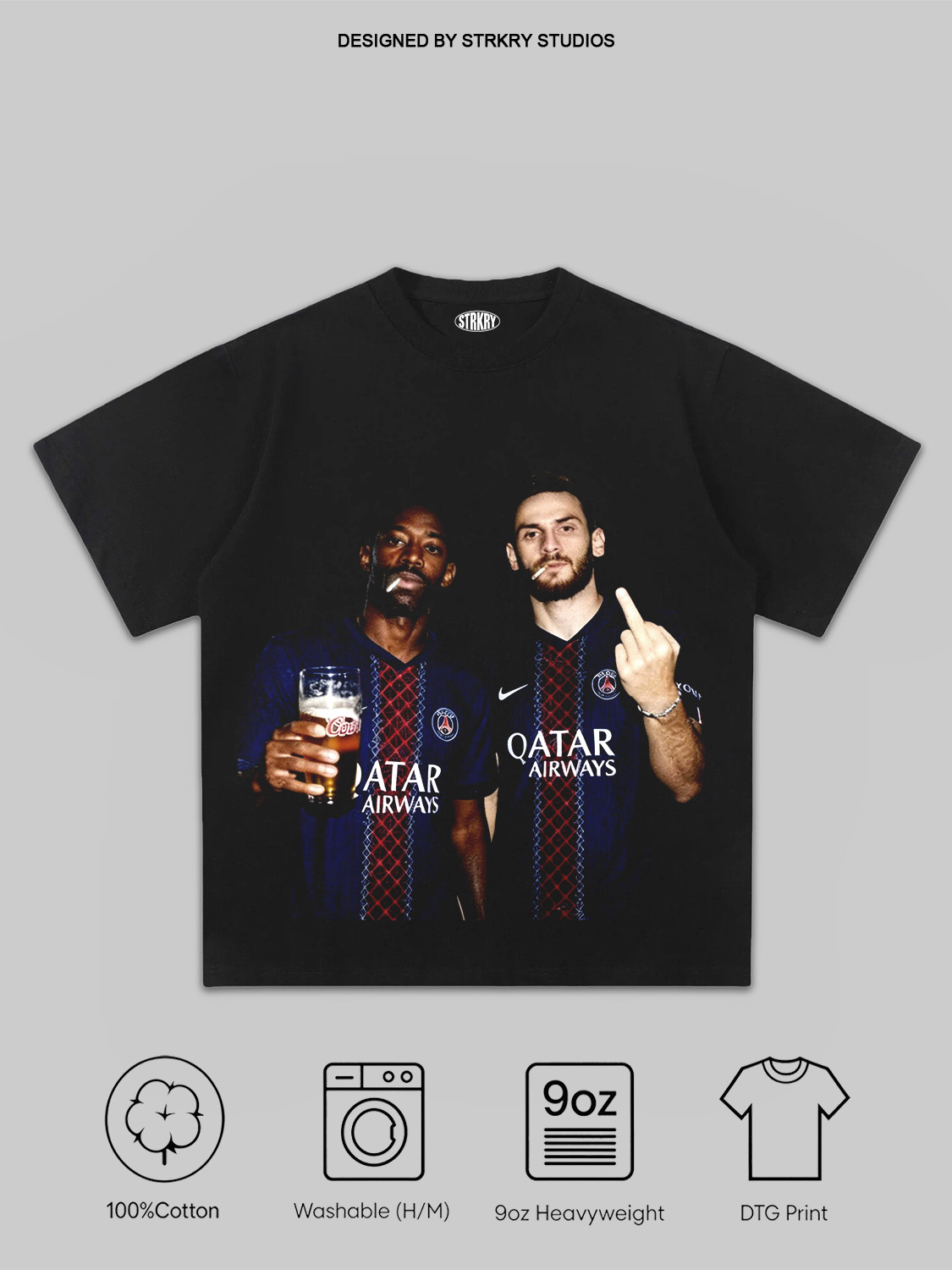 Khvicha Kvaratskhelia And Ousmane Dembele Tee