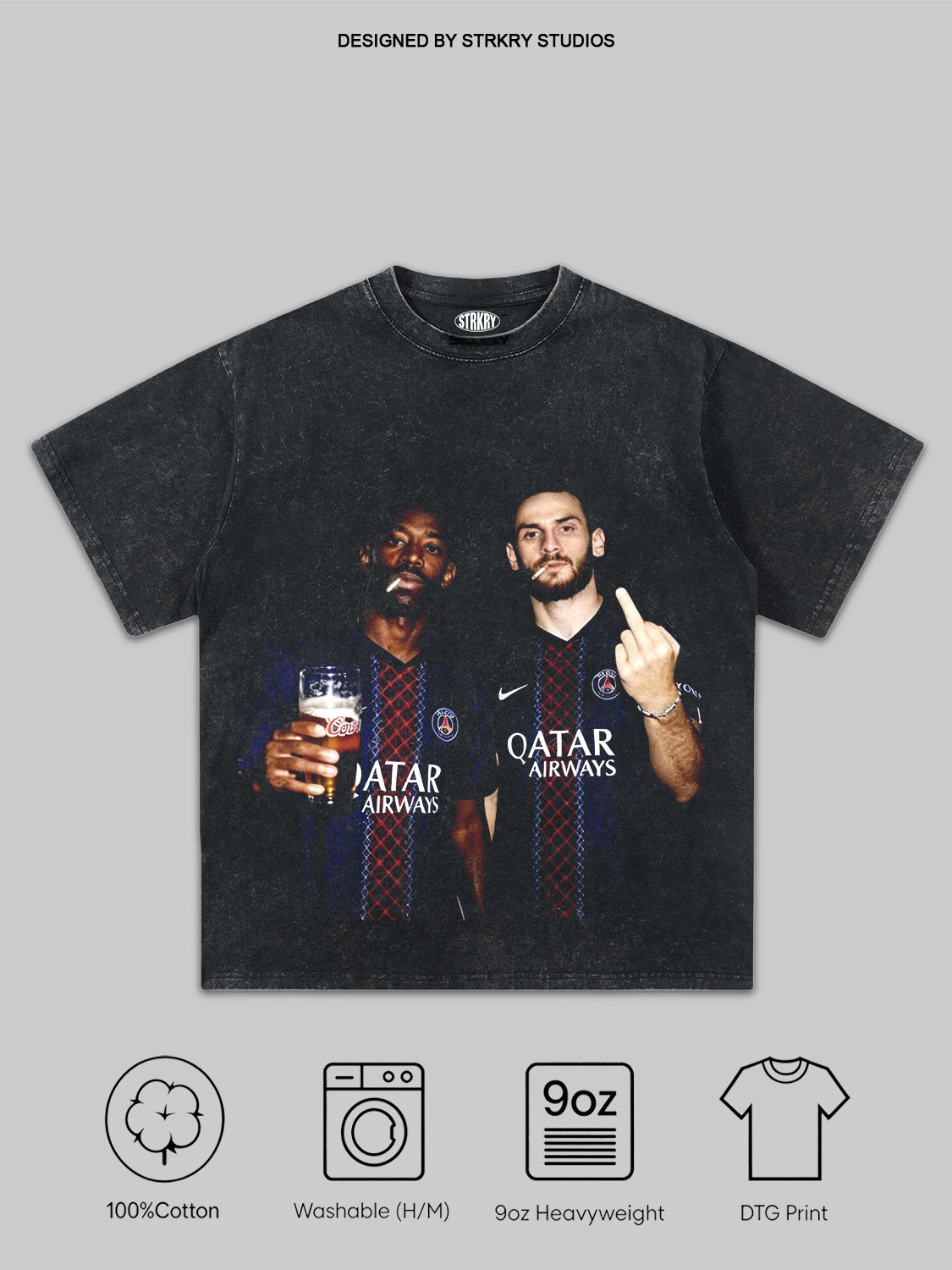 Khvicha Kvaratskhelia And Ousmane Dembele Tee