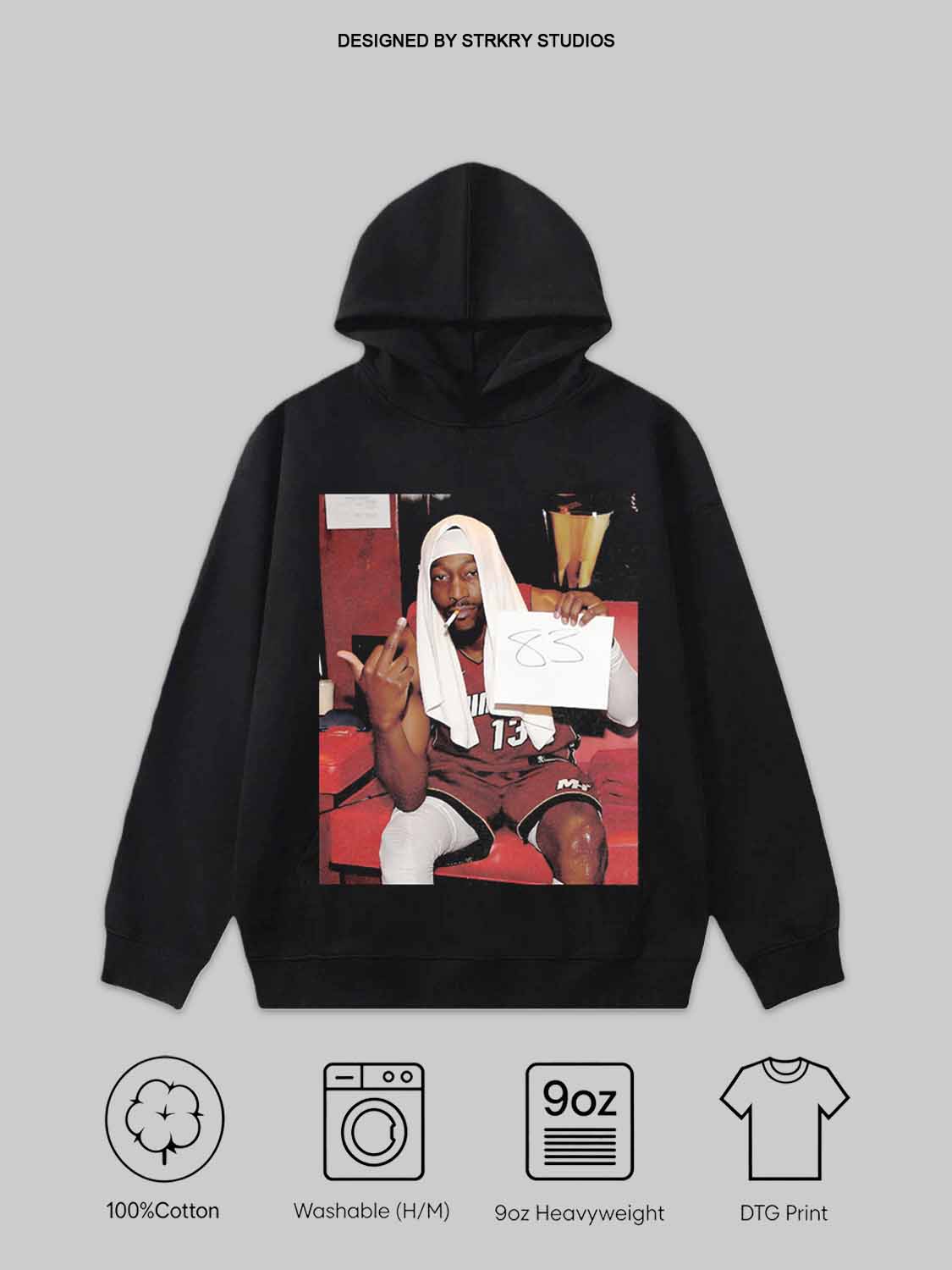 Bam Adebayo  Tee&Hoodie