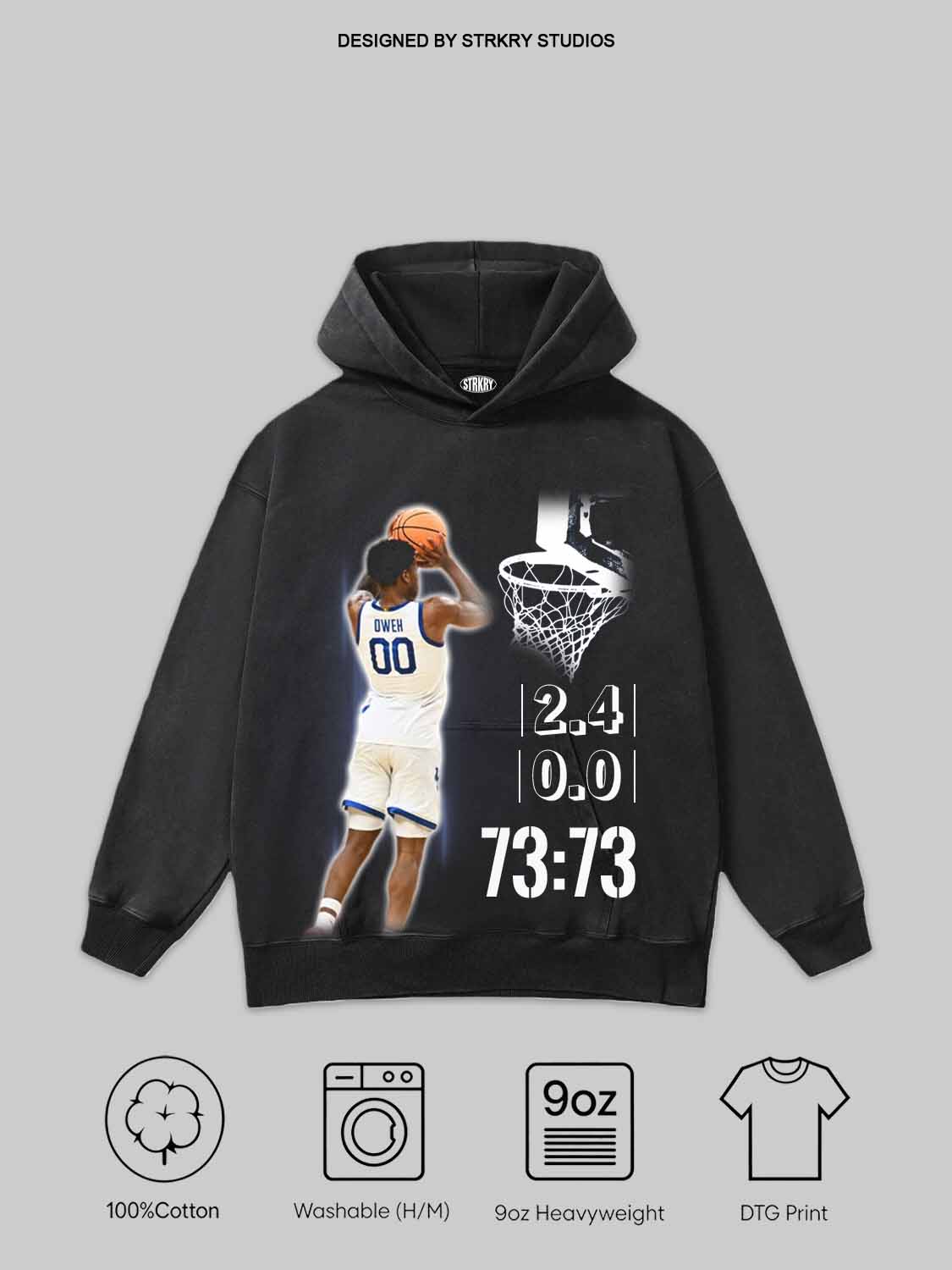 Otega Oweh BUZZER BEATER Tee&Hoodie 1.1