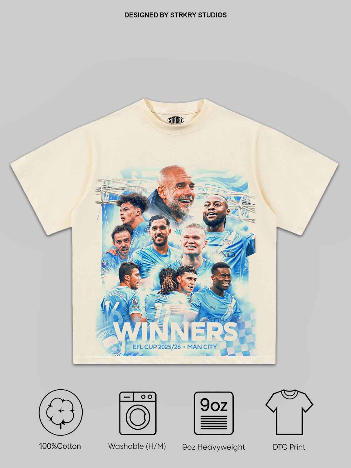 Manchester City F.C Champions 2026 2.0 Tee