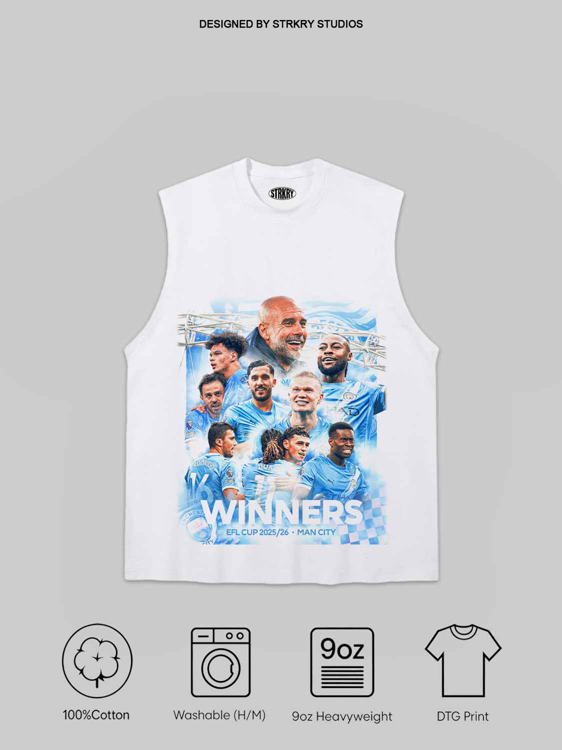 Manchester City F.C Champions 2026 2.0 Tee