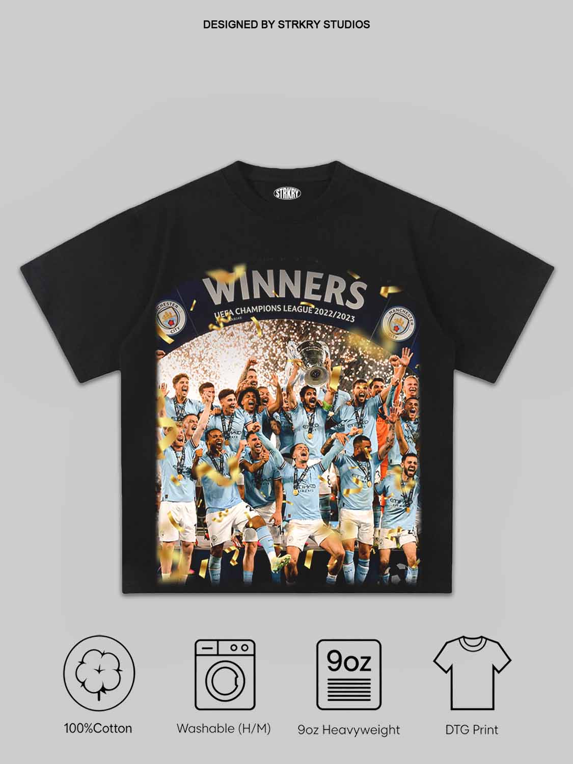 Manchester City F.C Champions 2026 4.0 Tee&Hoodie