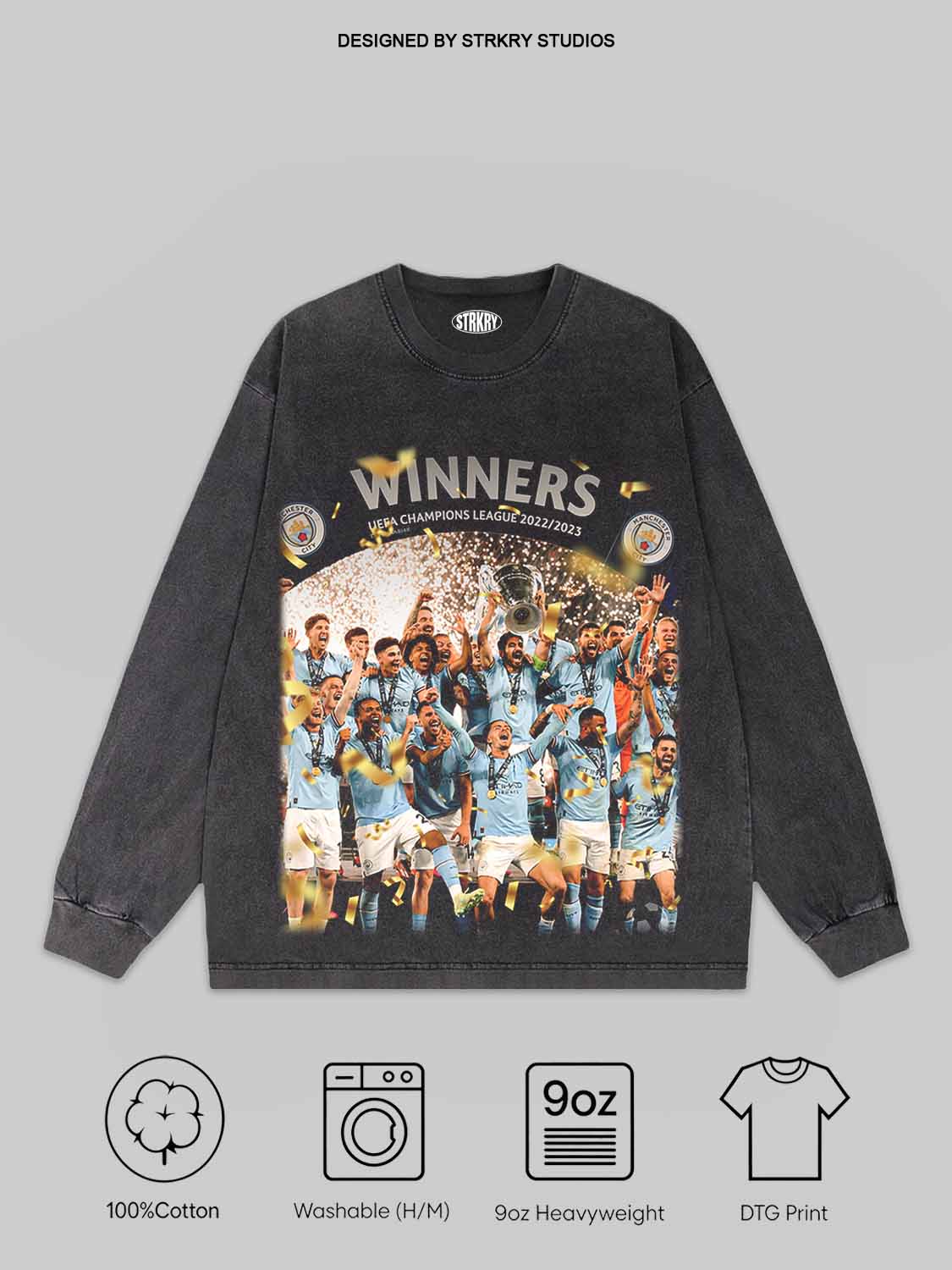 Manchester City F.C Champions 2026 4.0 Tee&Hoodie