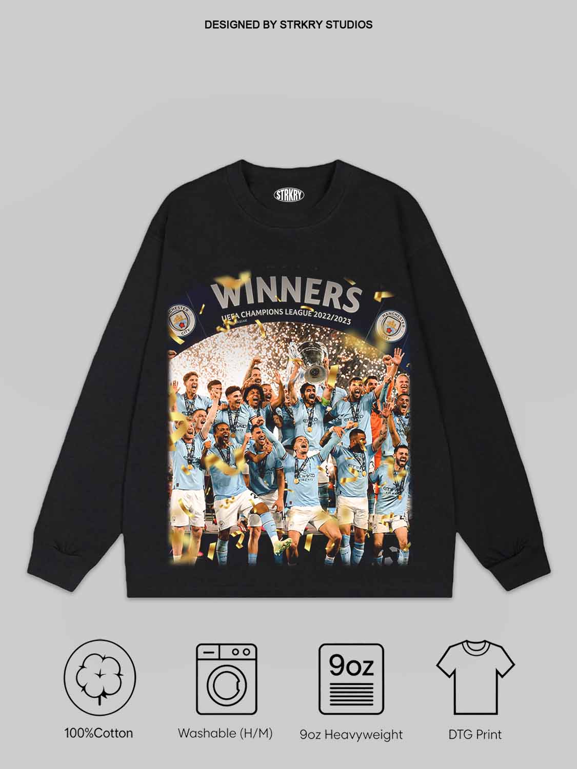 Manchester City F.C Champions 2026 4.0 Tee&Hoodie