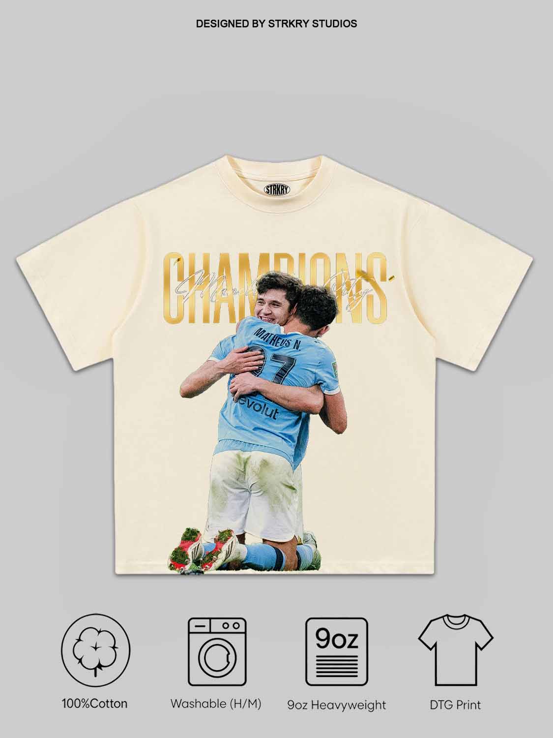 Manchester City F.C Champions 2026 6.0 Tee&Hoodie