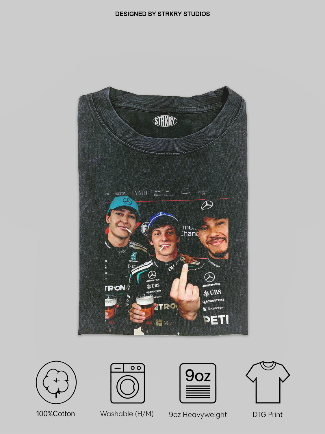 Mercedes Triple Edge Tee