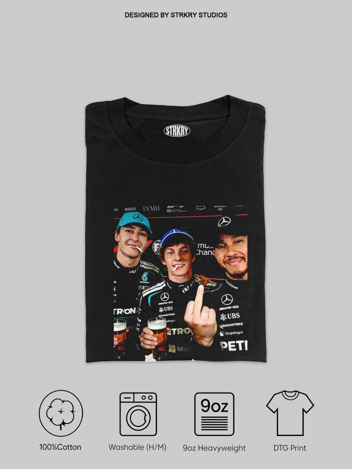 Mercedes Triple Edge Tee