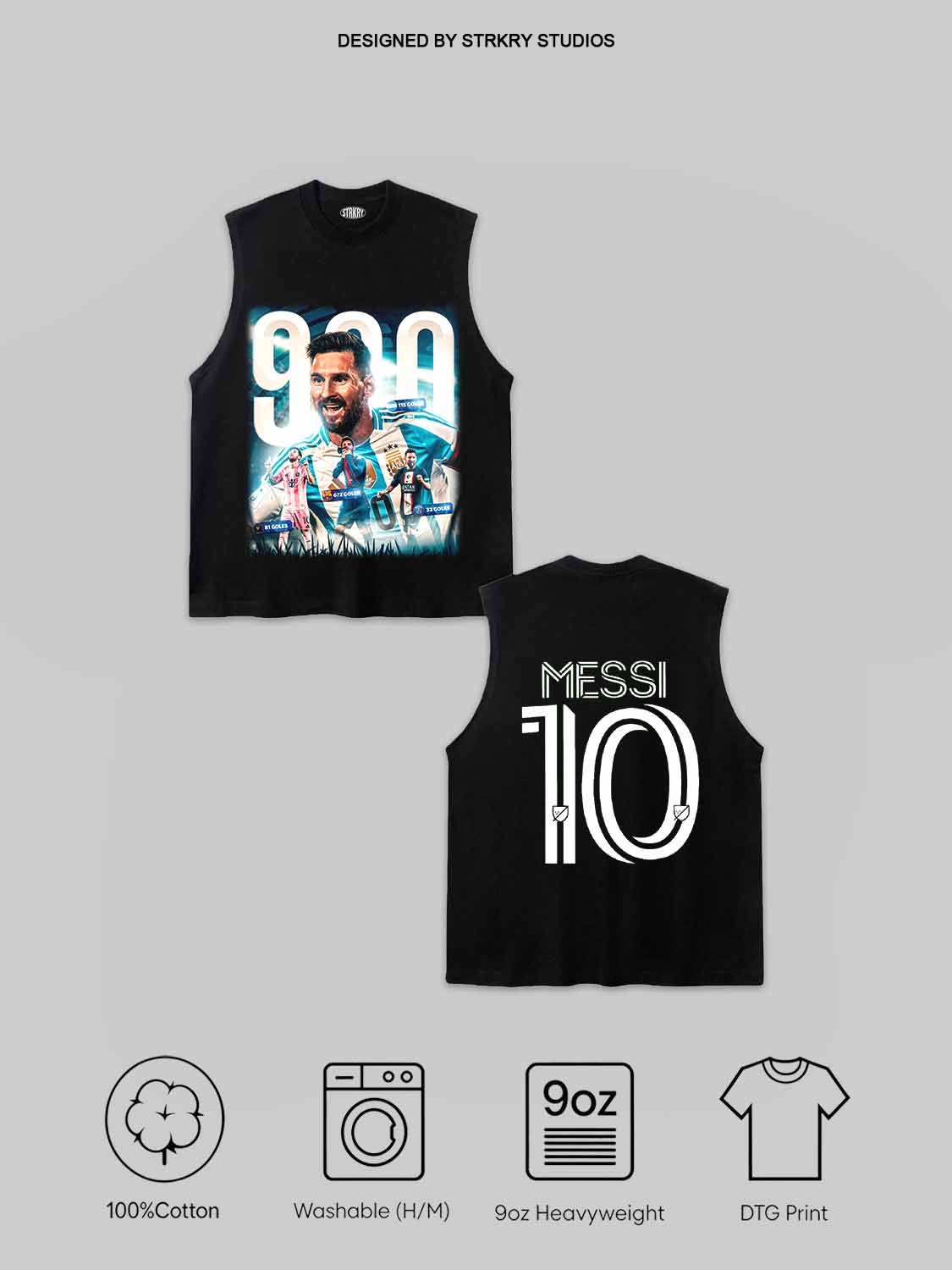 Lionel Messi 900th Goal V10 Tee&Hoodie