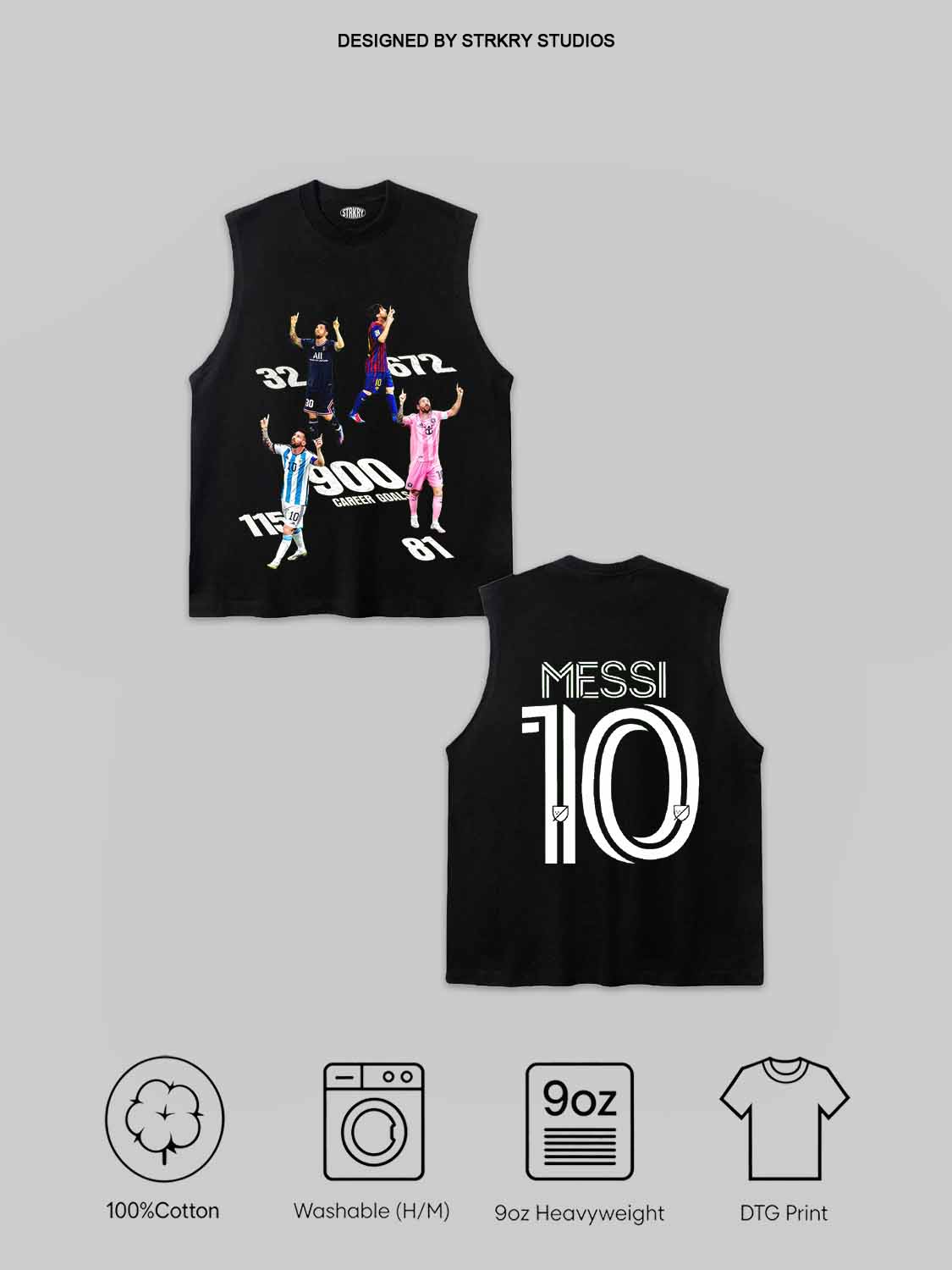 Lionel Messi 900th Goal V11 Tee&Hoodie