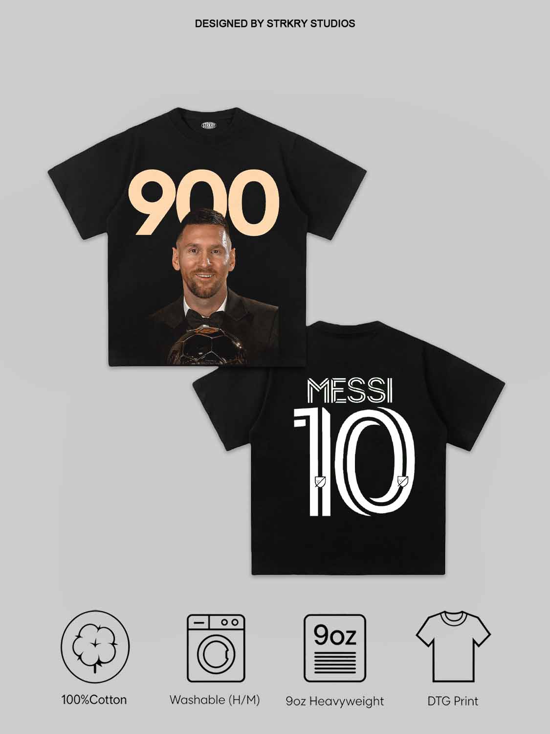 Lionel Messi 900th Goal V14 Tee&Hoodie