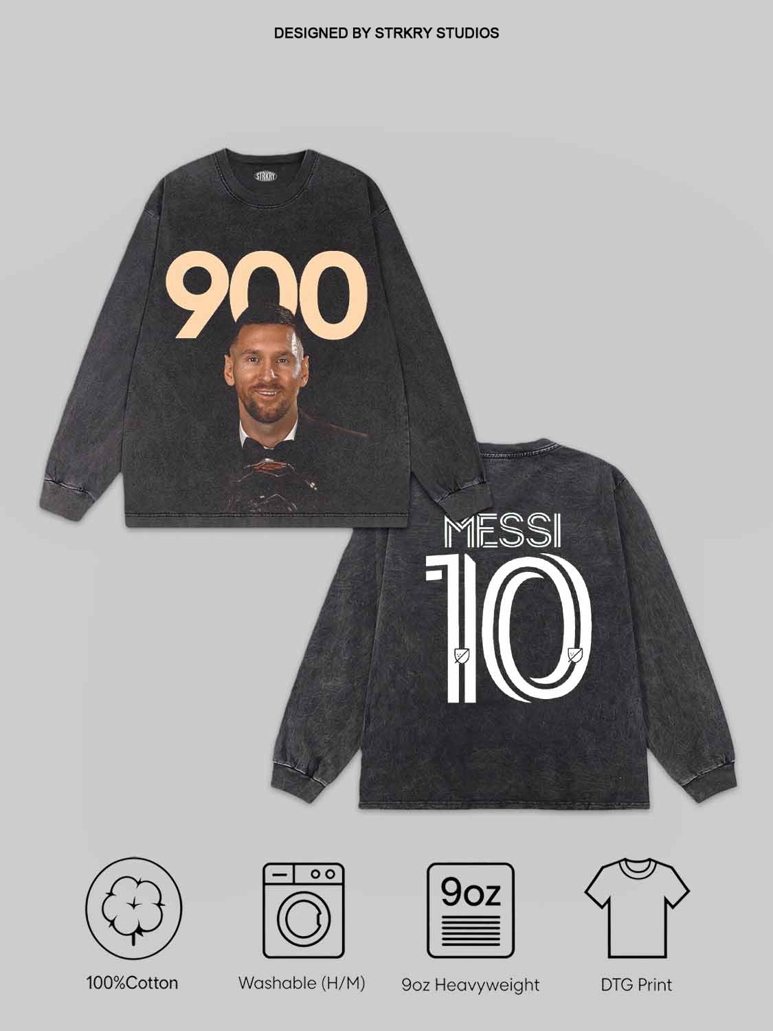Lionel Messi 900th Goal V14 Tee&Hoodie