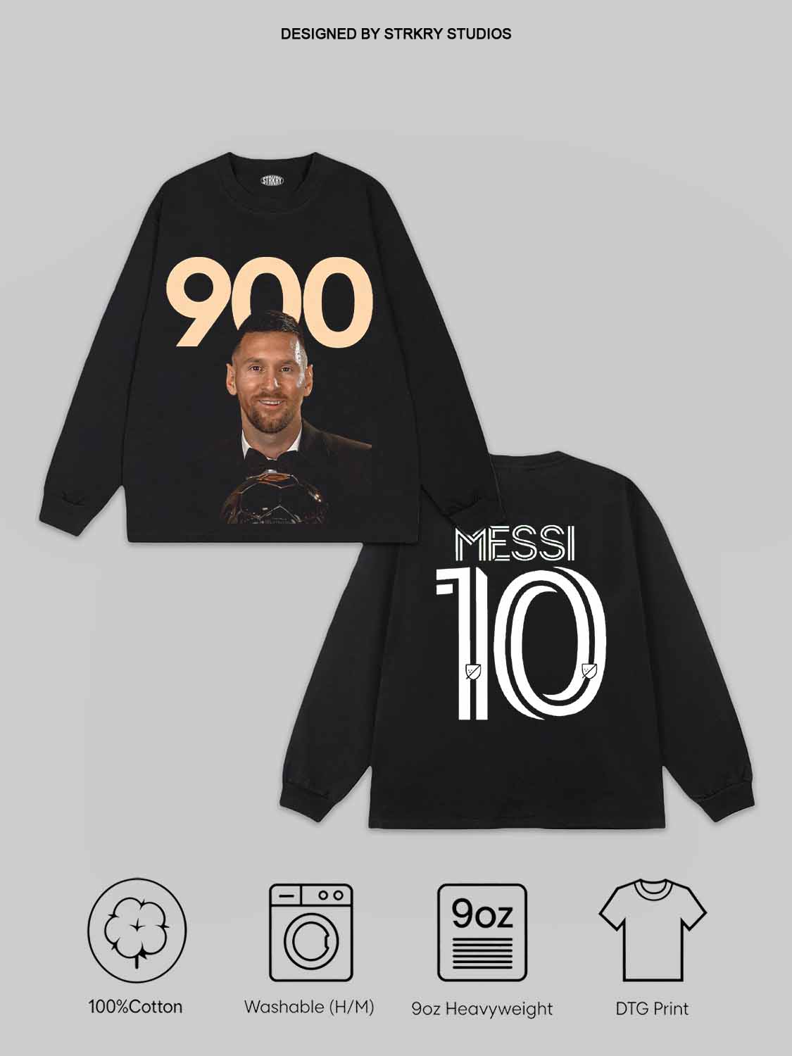 Lionel Messi 900th Goal V14 Tee&Hoodie