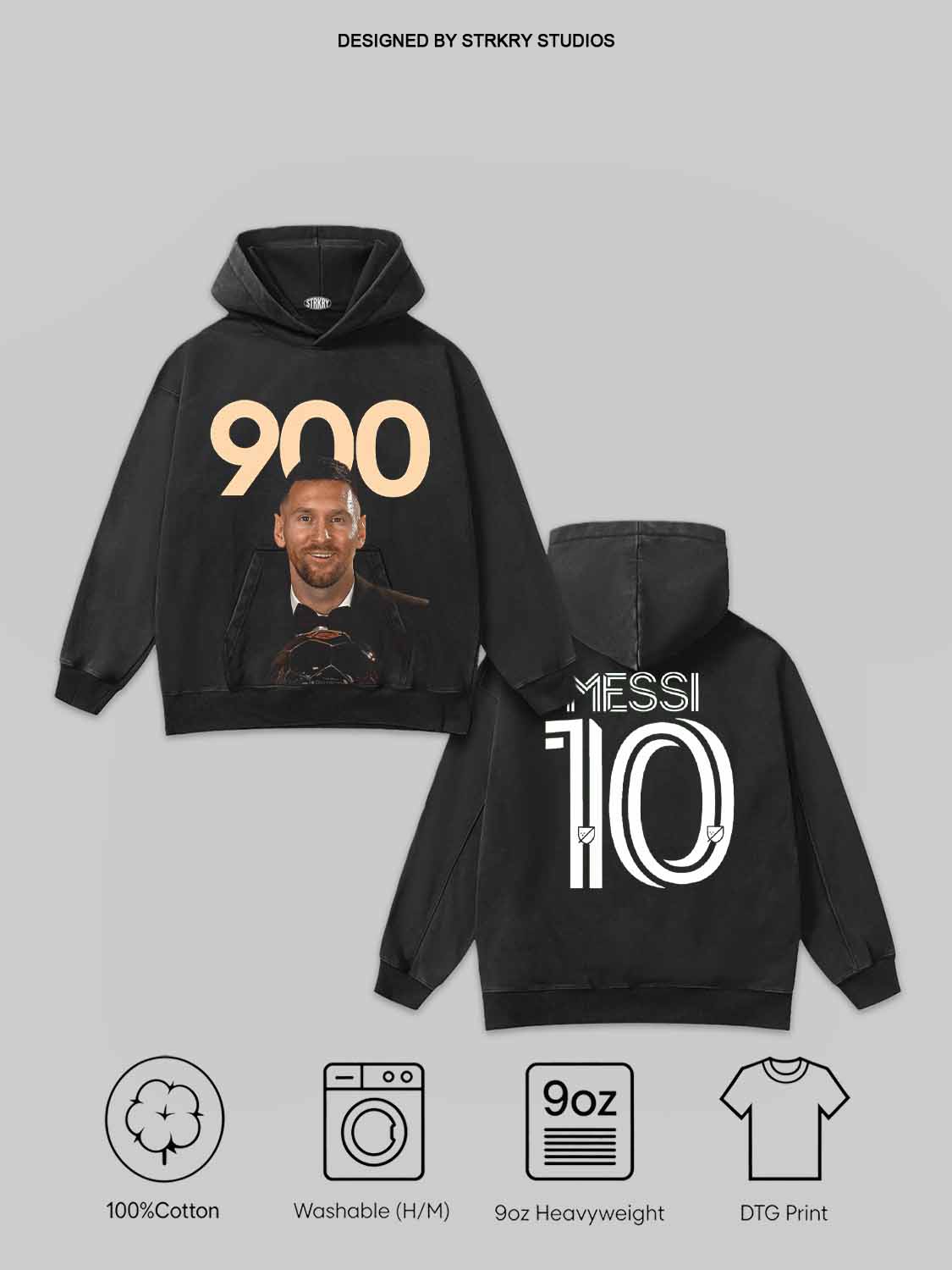 Lionel Messi 900th Goal V14 Tee&Hoodie