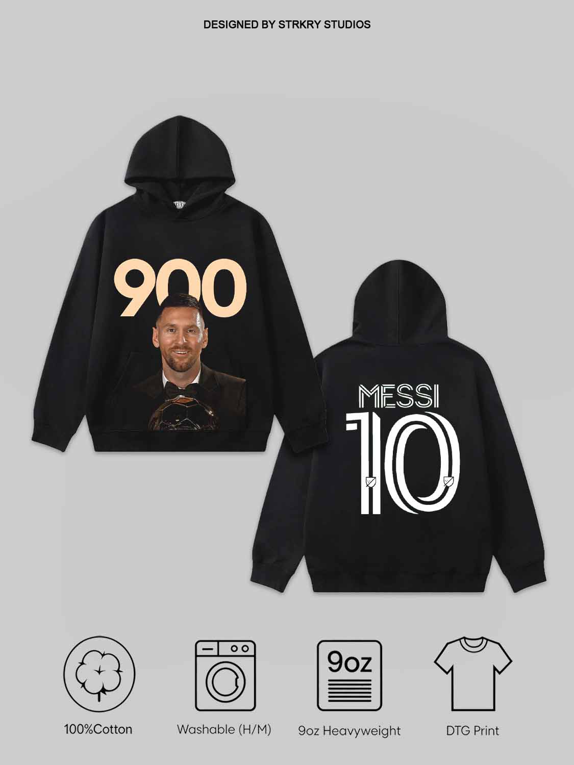 Lionel Messi 900th Goal V14 Tee&Hoodie