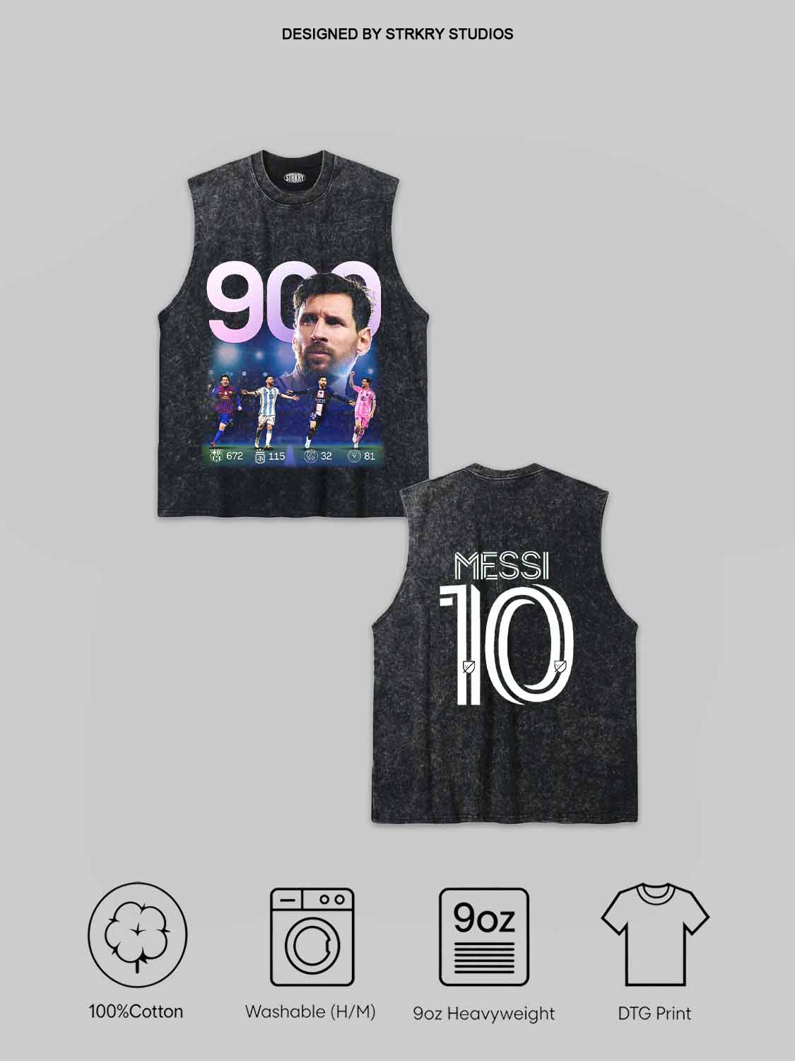 Lionel Messi 900th Goal V2 Tee&Hoodie