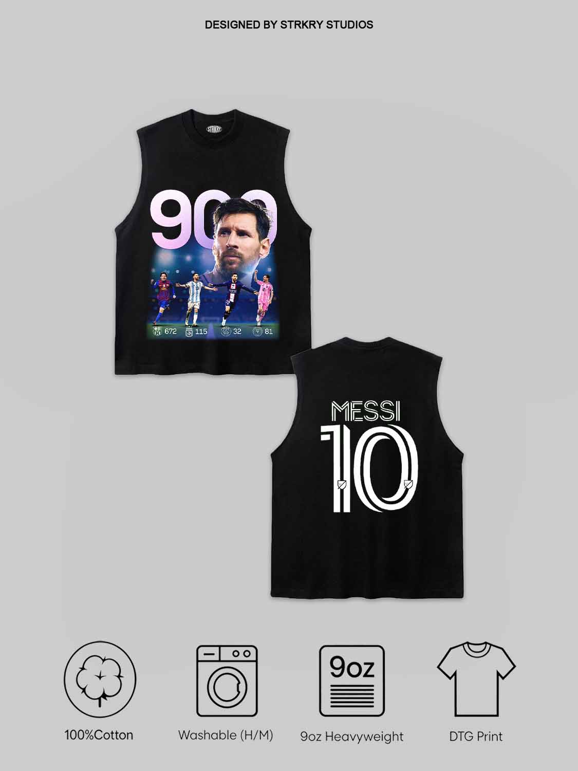 Lionel Messi 900th Goal V2 Tee&Hoodie