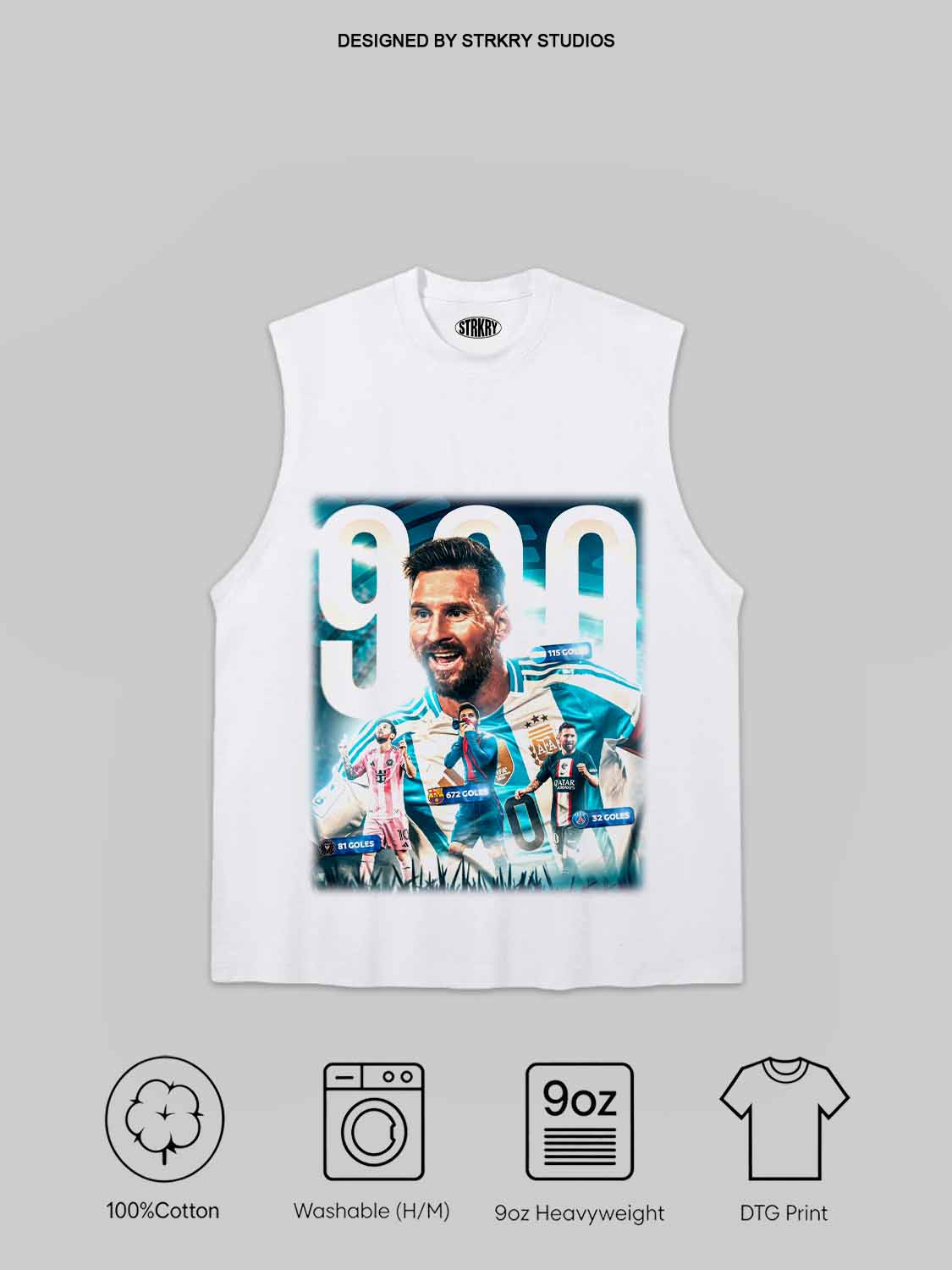 Lionel Messi 900th Goal V4 Tee&Hoodie