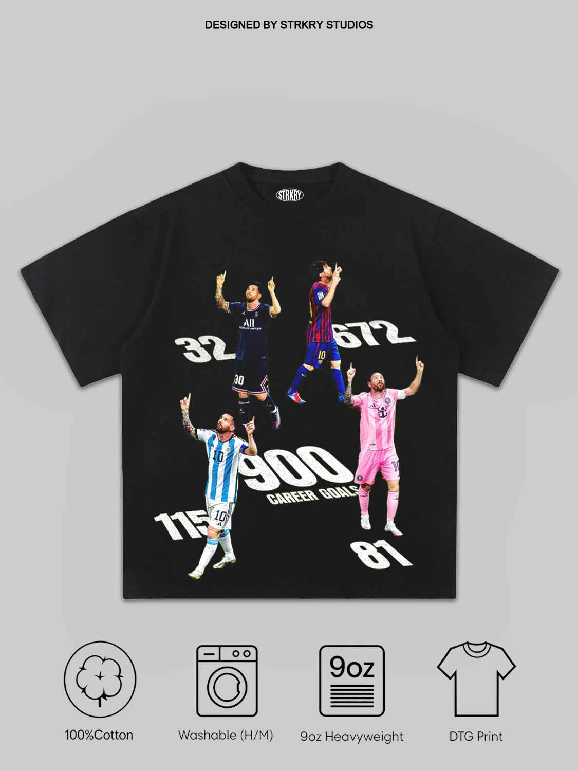 Lionel Messi V5 Tee&Hoodie