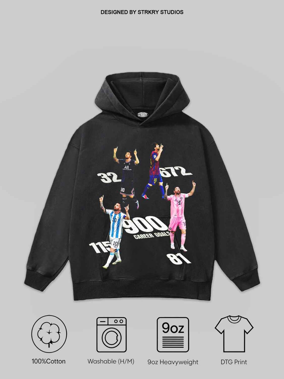 Lionel Messi V5 Tee&Hoodie