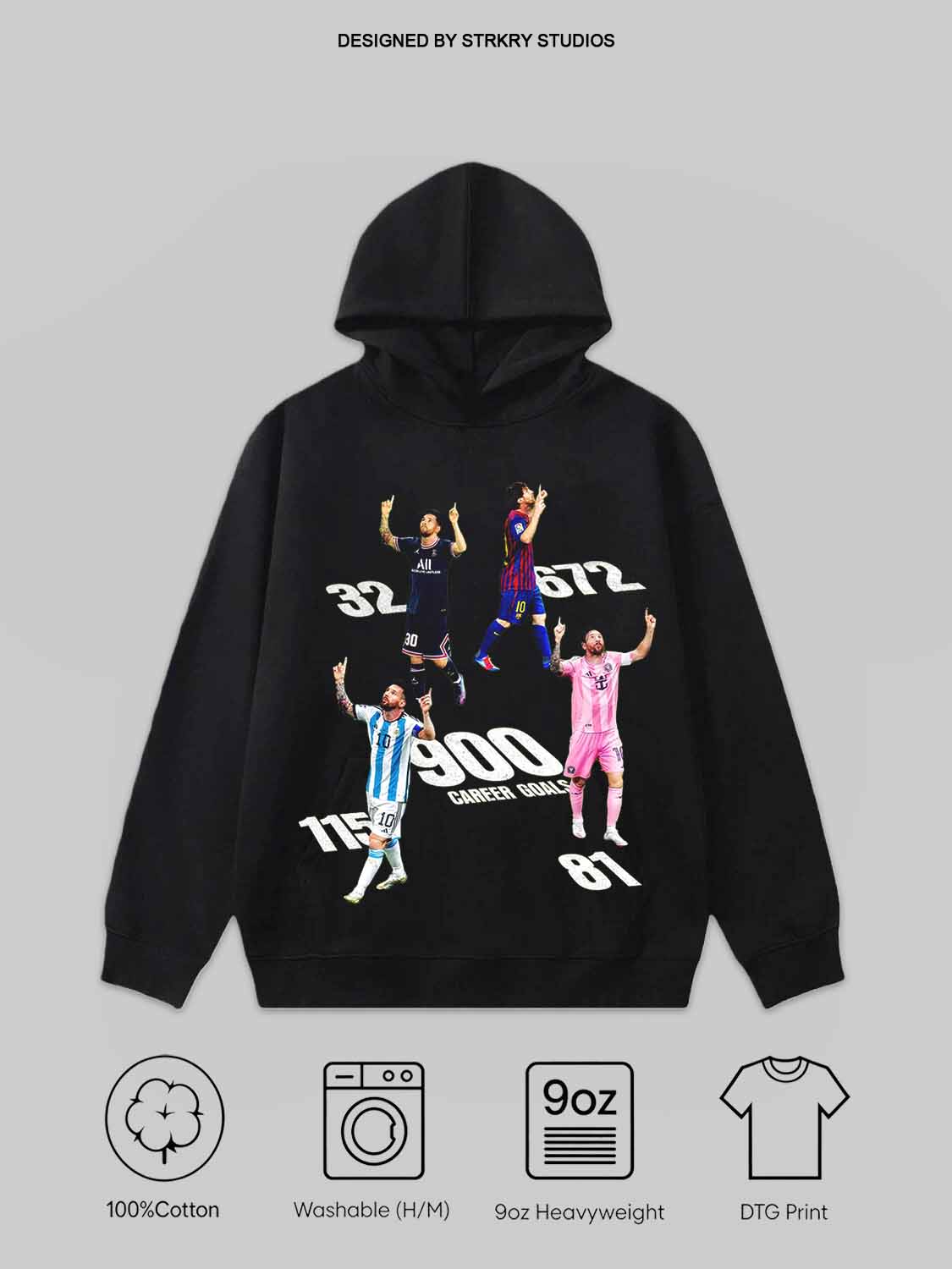 Lionel Messi V5 Tee&Hoodie