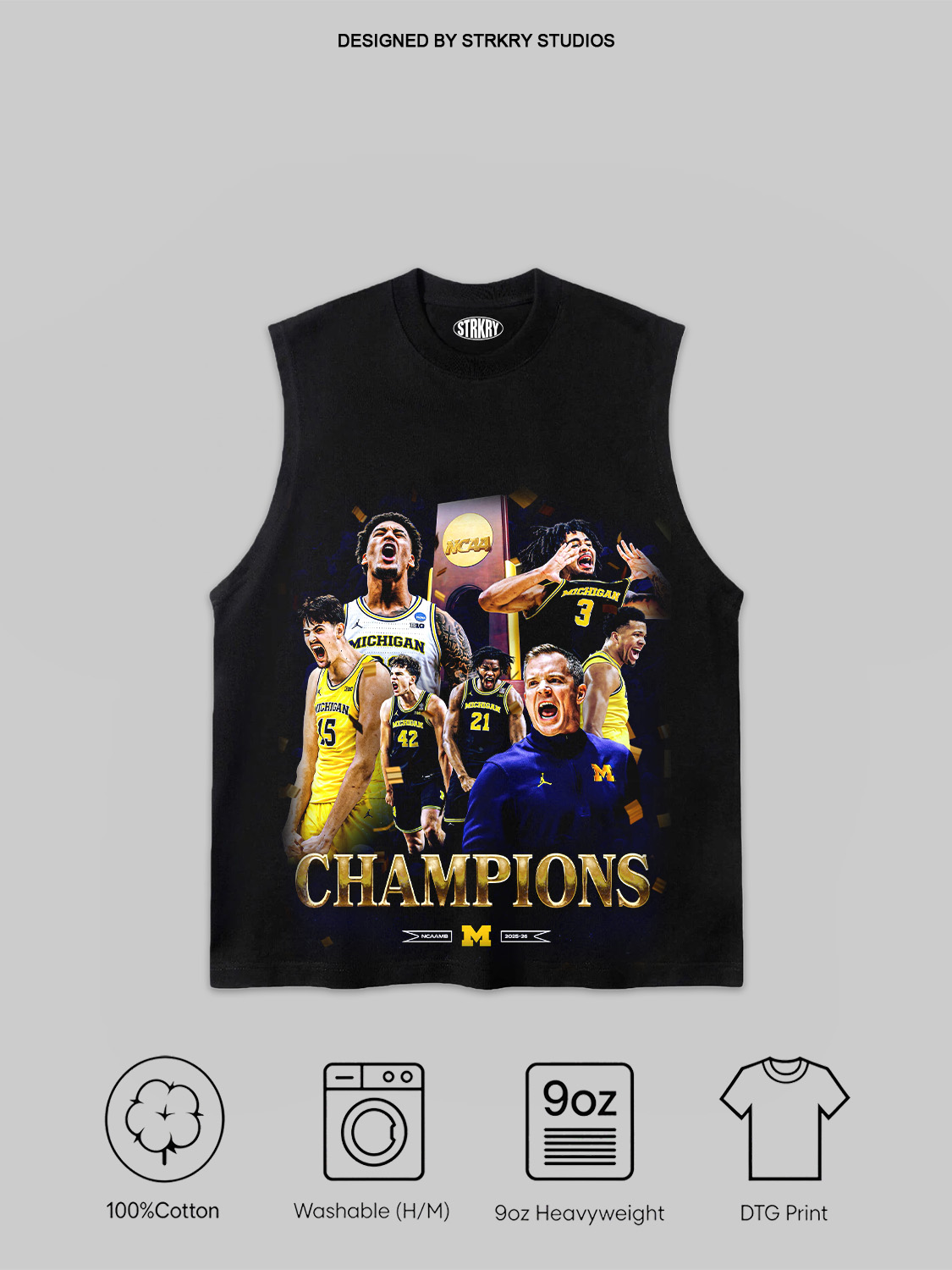 Michigan Wolverines 2026 Ncaa Champion 8.0