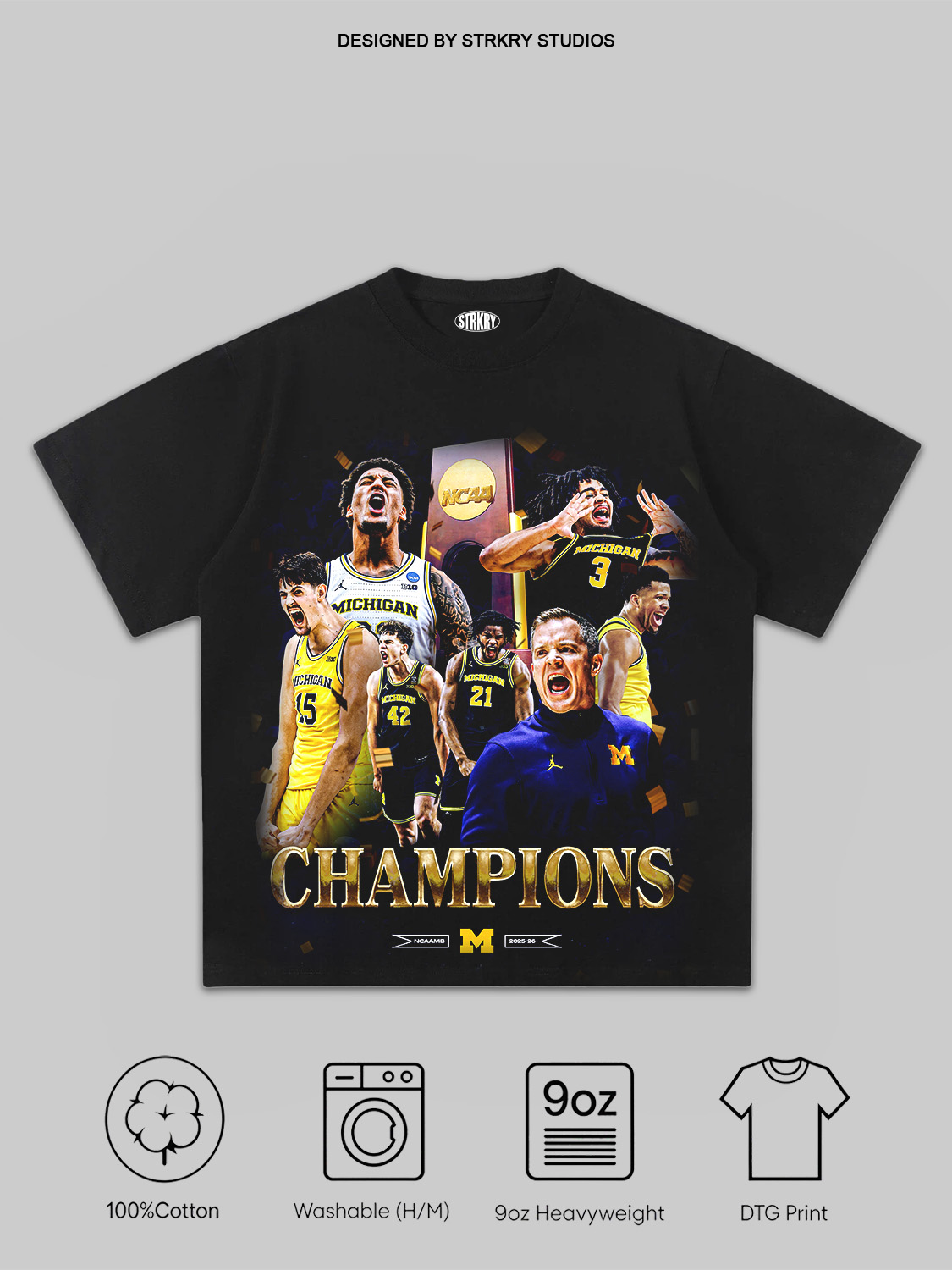 Michigan Wolverines 2026 Ncaa Champion 8.0