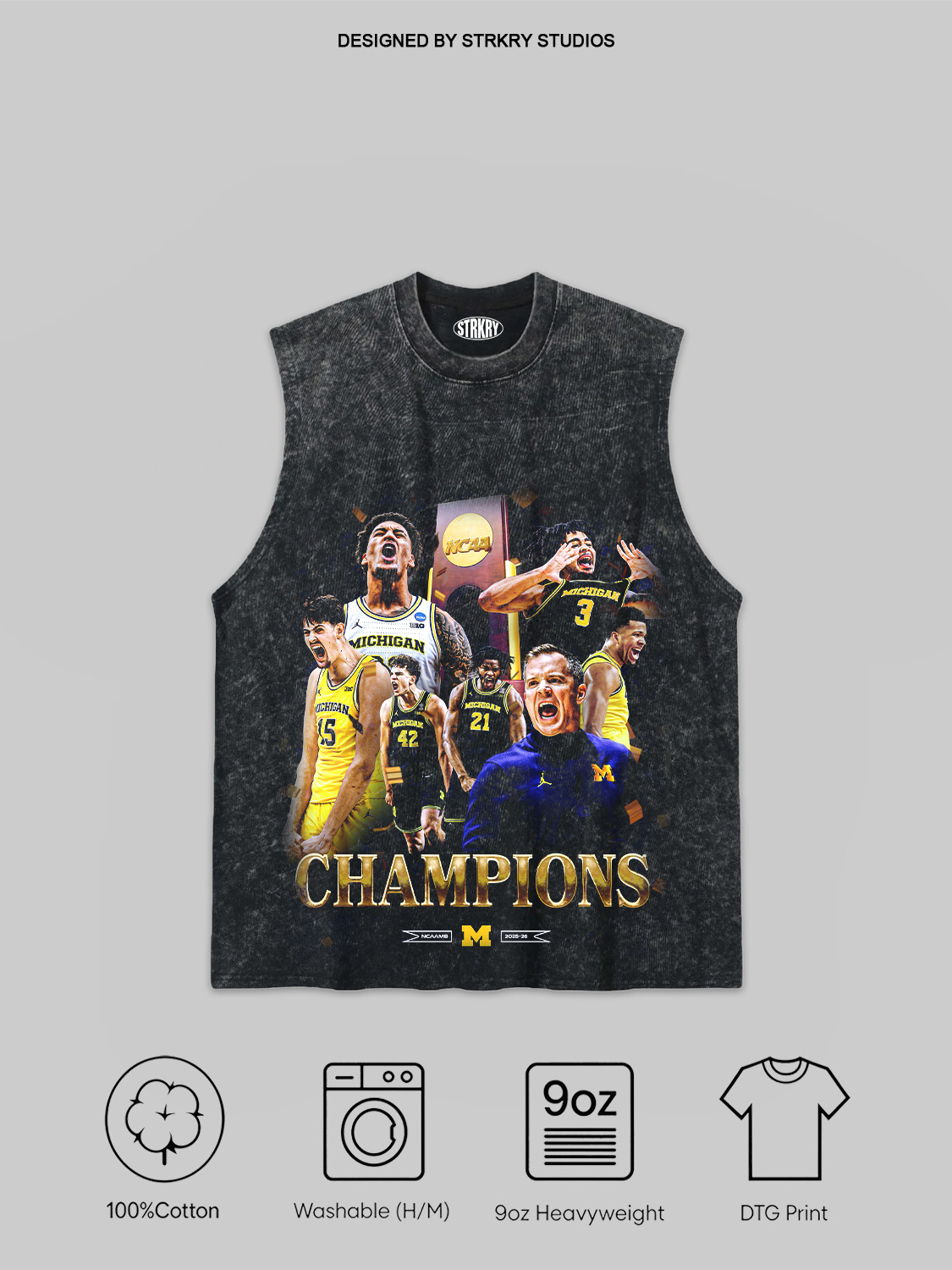 Michigan Wolverines 2026 Ncaa Champion 8.0