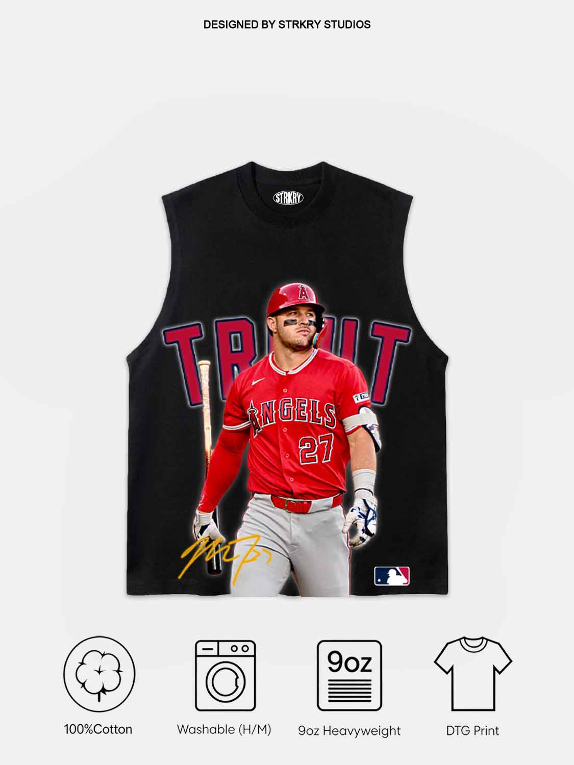 Mike Trout Tee 3