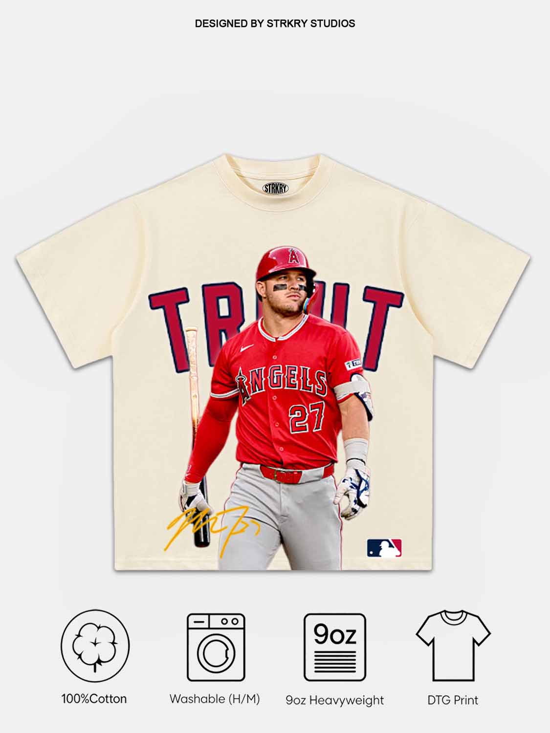 Mike Trout Tee 3