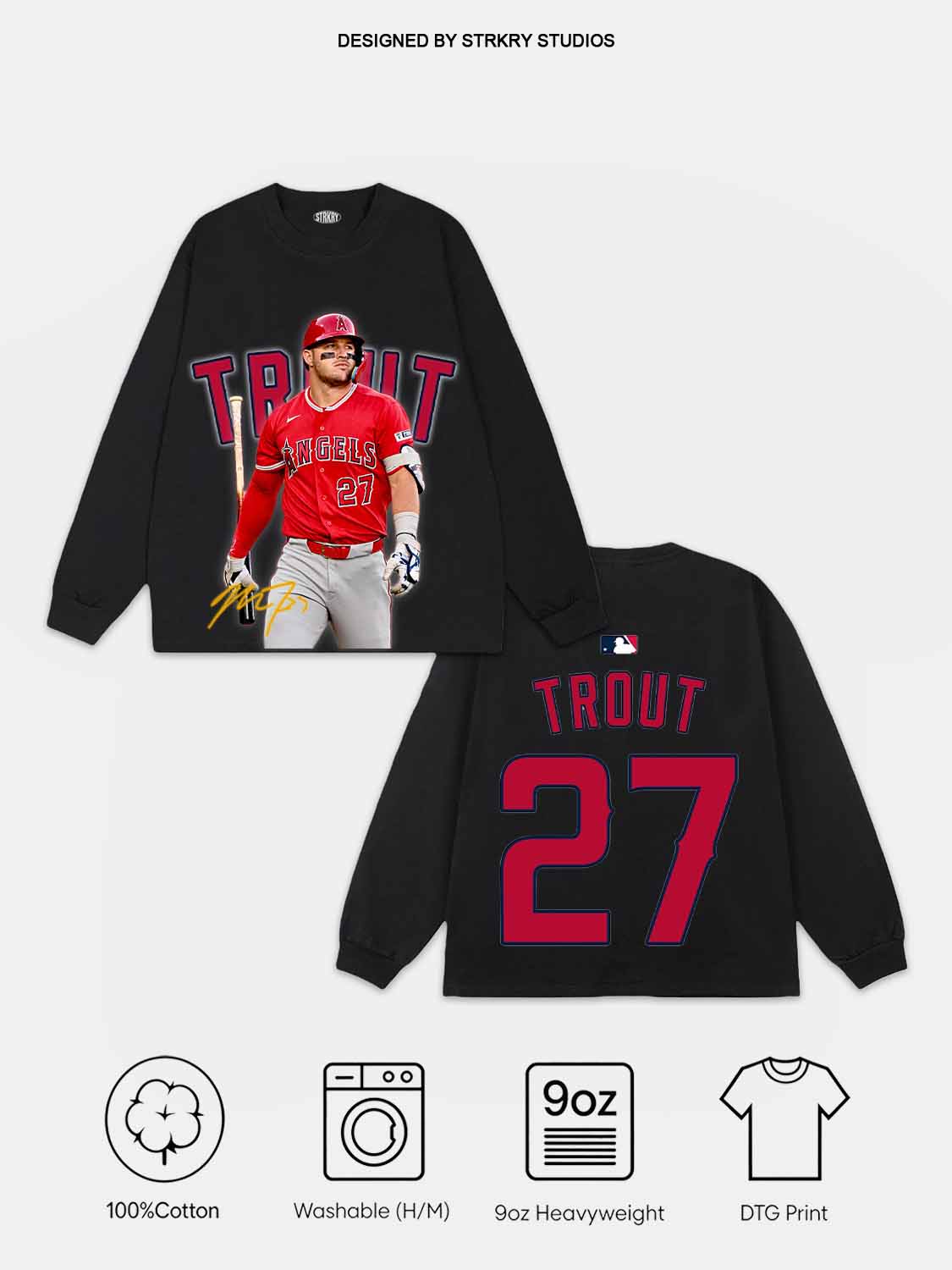 Mike Trout Tee & Hoodie 2.0